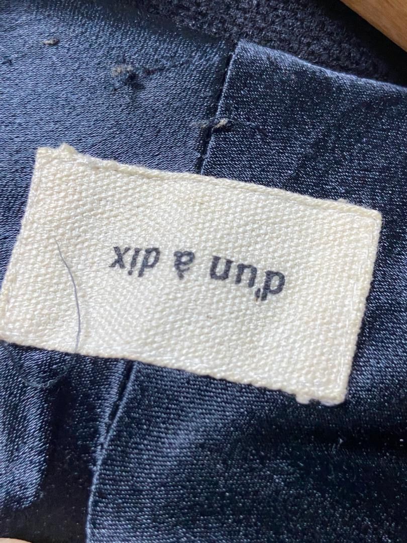 Japanese Brand D’un á Dix Brand Wool Blend Jacket (180) Size US XXS / EU 40 - 3 Thumbnail