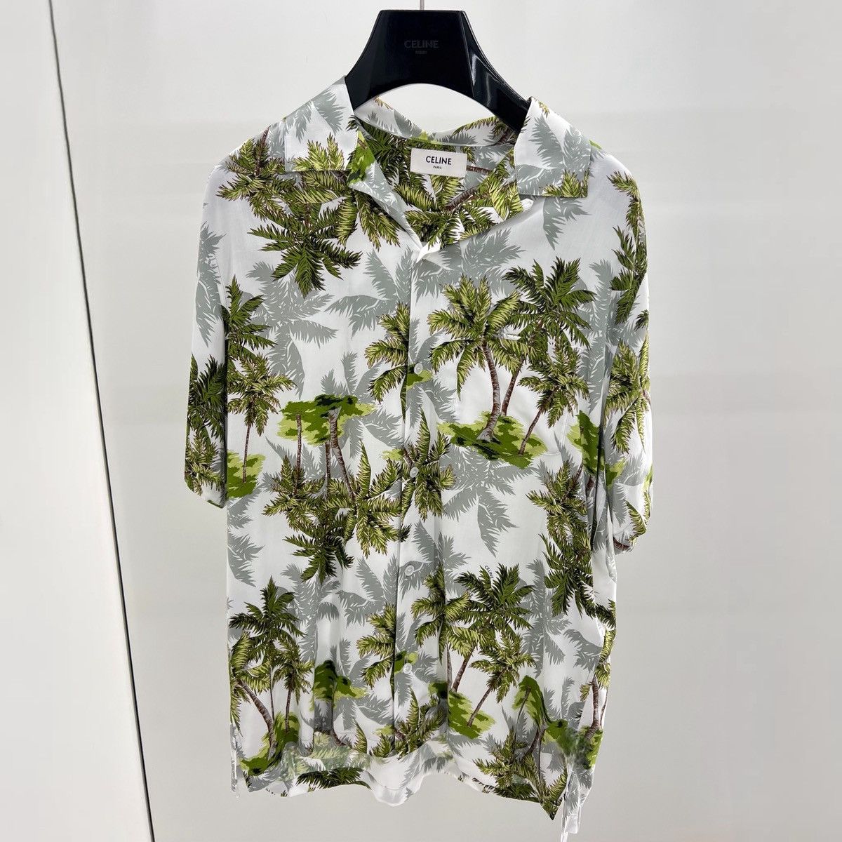 Celine × Hedi Slimane Celine Short Sleeve Shirt Size US S / EU 44-46 / 1 - 1 Thumbnail
