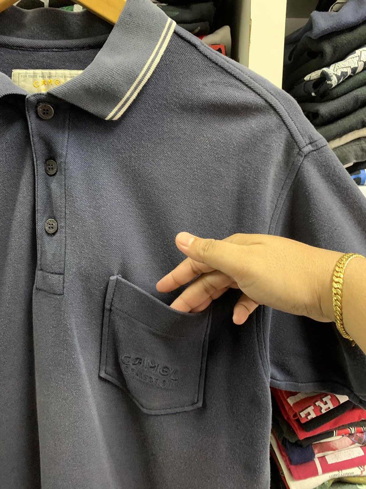 Camel × Vintage Vintage Camel Polo Size US L / EU 52-54 / 3 - 5 Thumbnail