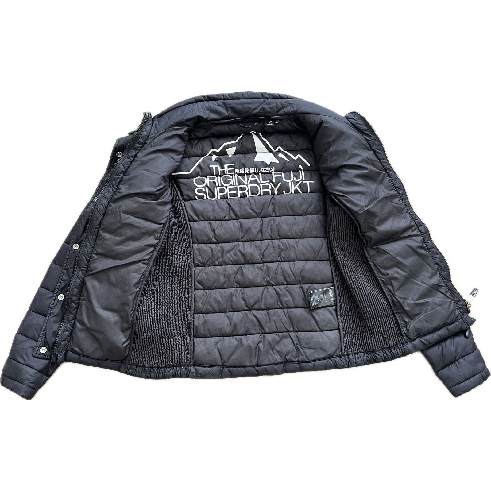 Superdry Superdry Original Fuji Black Puffer Jacket Womans Size US 6 Size M / US 6-8 / IT 42-44 - 5 Thumbnail