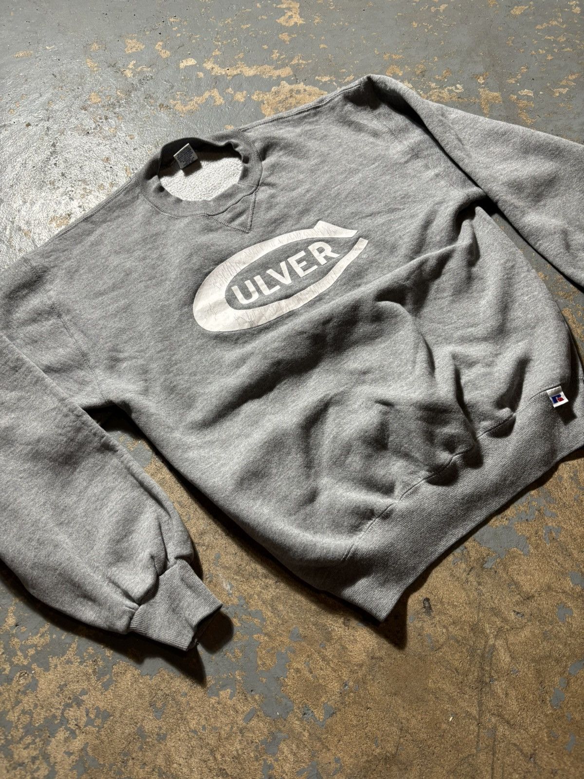 Russell Athletic × Vintage Ulver grey Russell athletic crewneck sweatshirt Size US M / EU 48-50 / 2 - 3 Thumbnail
