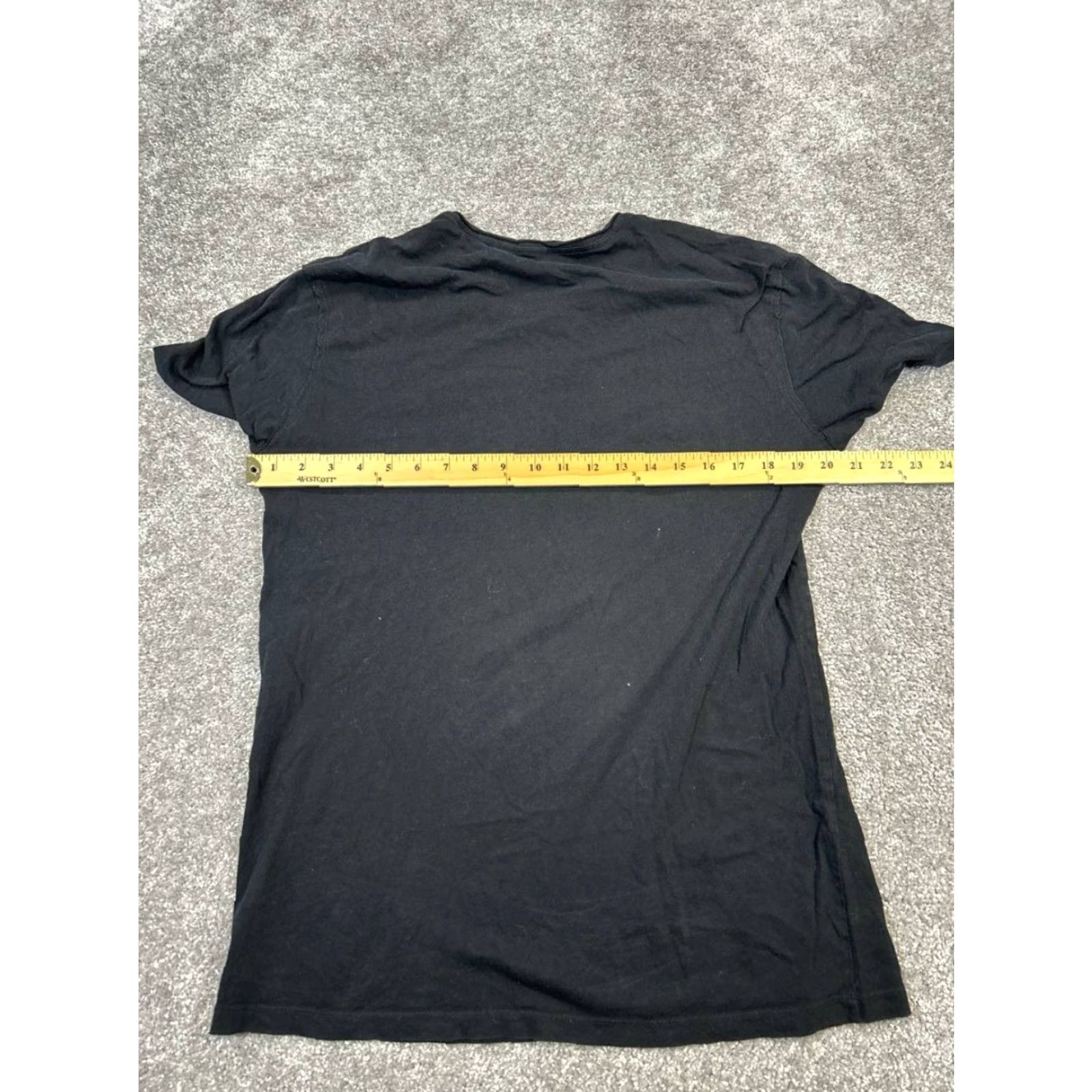 Allsaints Allsaints Shirt Womens L Black Cotton Pullover T-Shirt Size L / US 10 / IT 46 - 5 Thumbnail