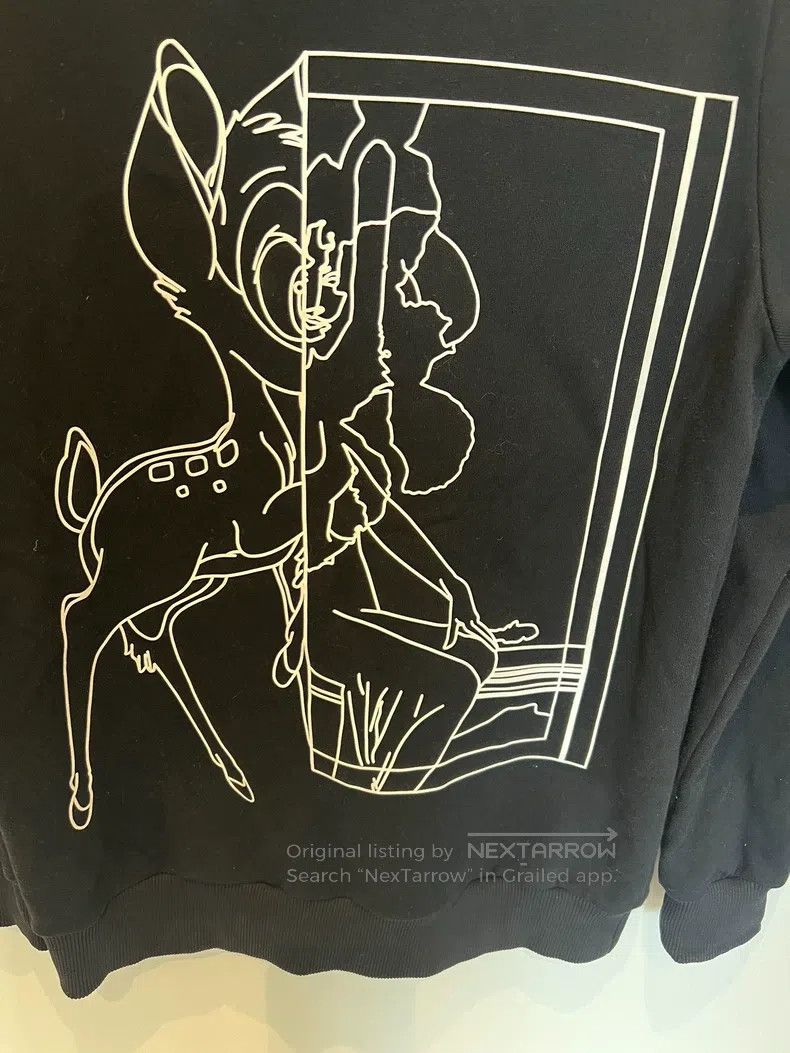 Givenchy Givenchy Deer Men's Long Sleeve Round Neck Classic Casual Size US XS / EU 42 / 0 - 4 Thumbnail