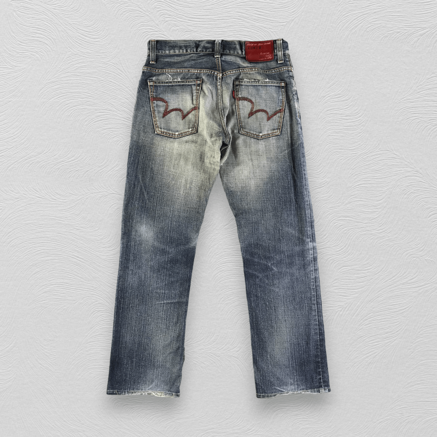 Edwin Distress Vintage Edwin Jeans Faded Blue KJ2391 Size US 30 / EU 46 - 2 Thumbnail