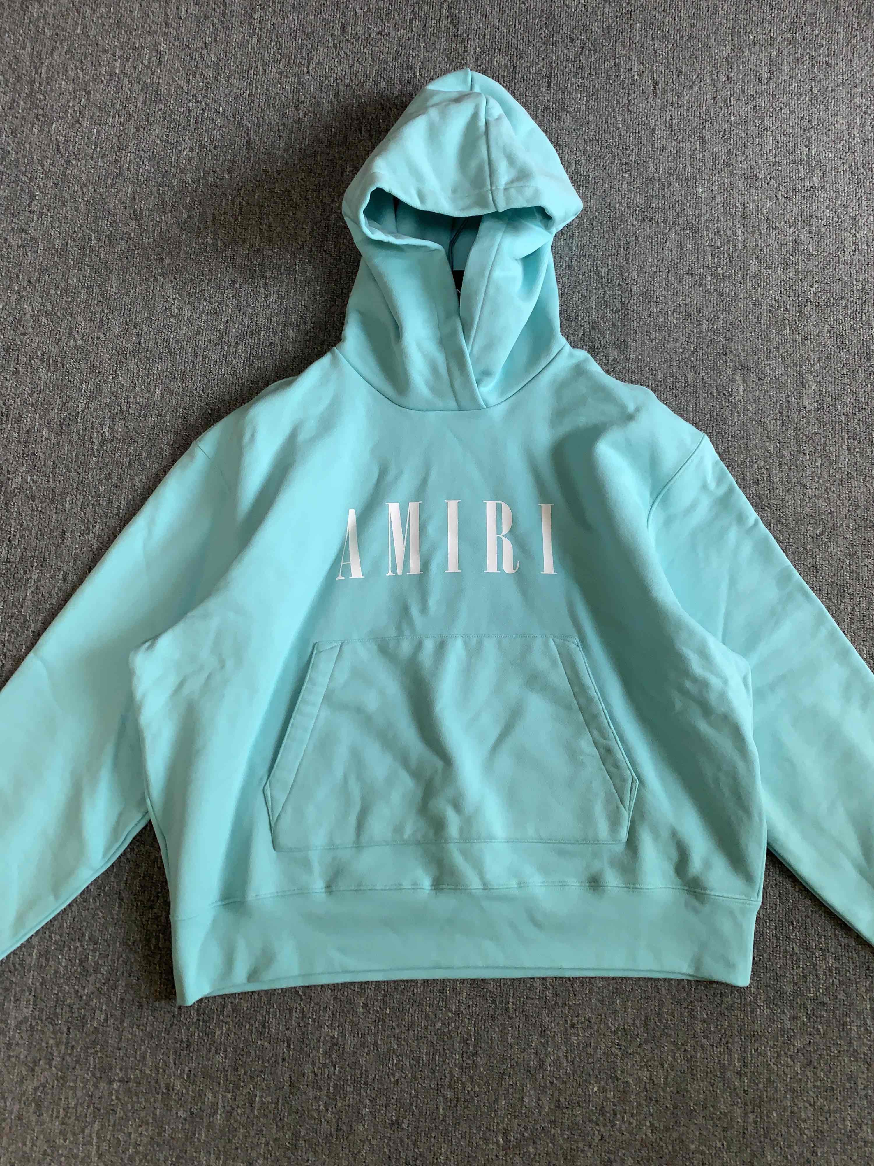 Amiri AMIRI Logo Hoodie Size L Size L / US 10 / IT 46 - 1 Thumbnail