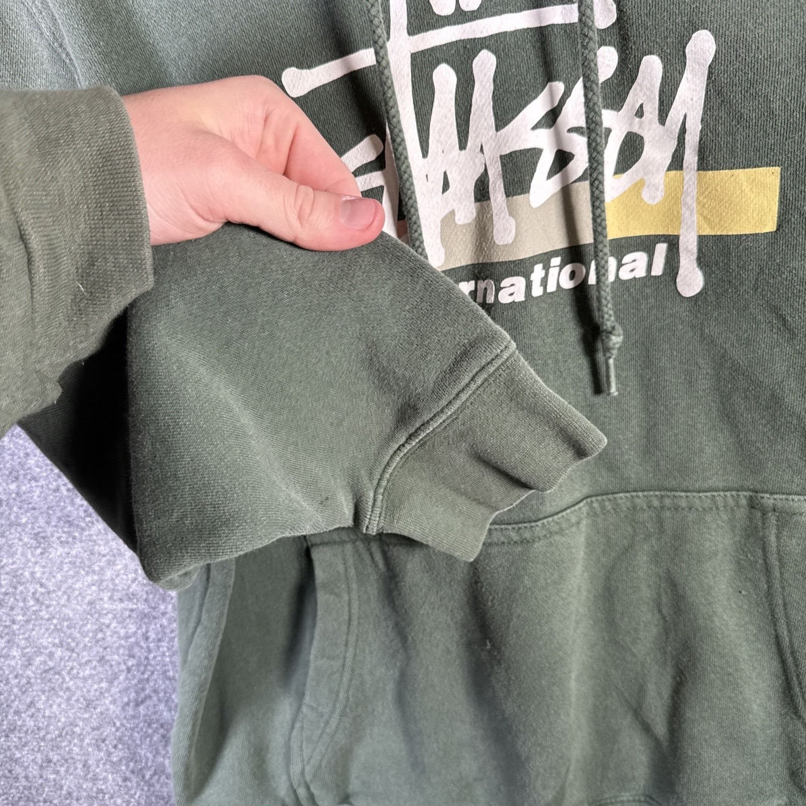 Stussy Vintage Stussy Hoodie Adult Small Y2K Faded Surf Skate Size US S / EU 44-46 / 1 - 5 Thumbnail