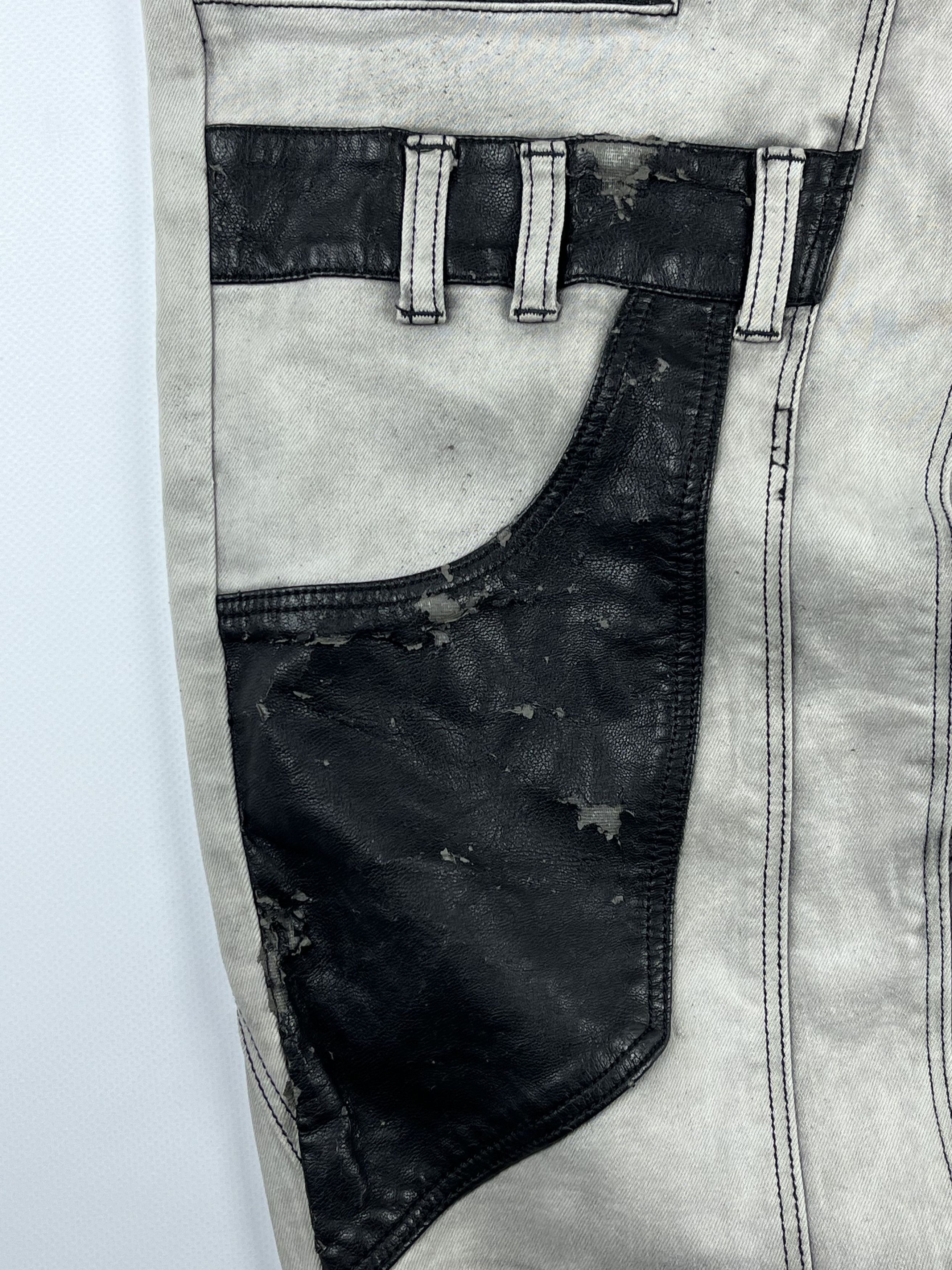 Japanese Brand Rare Avantgarde Vintage Faded Jean Size US 36 / EU 52 - 4 Thumbnail