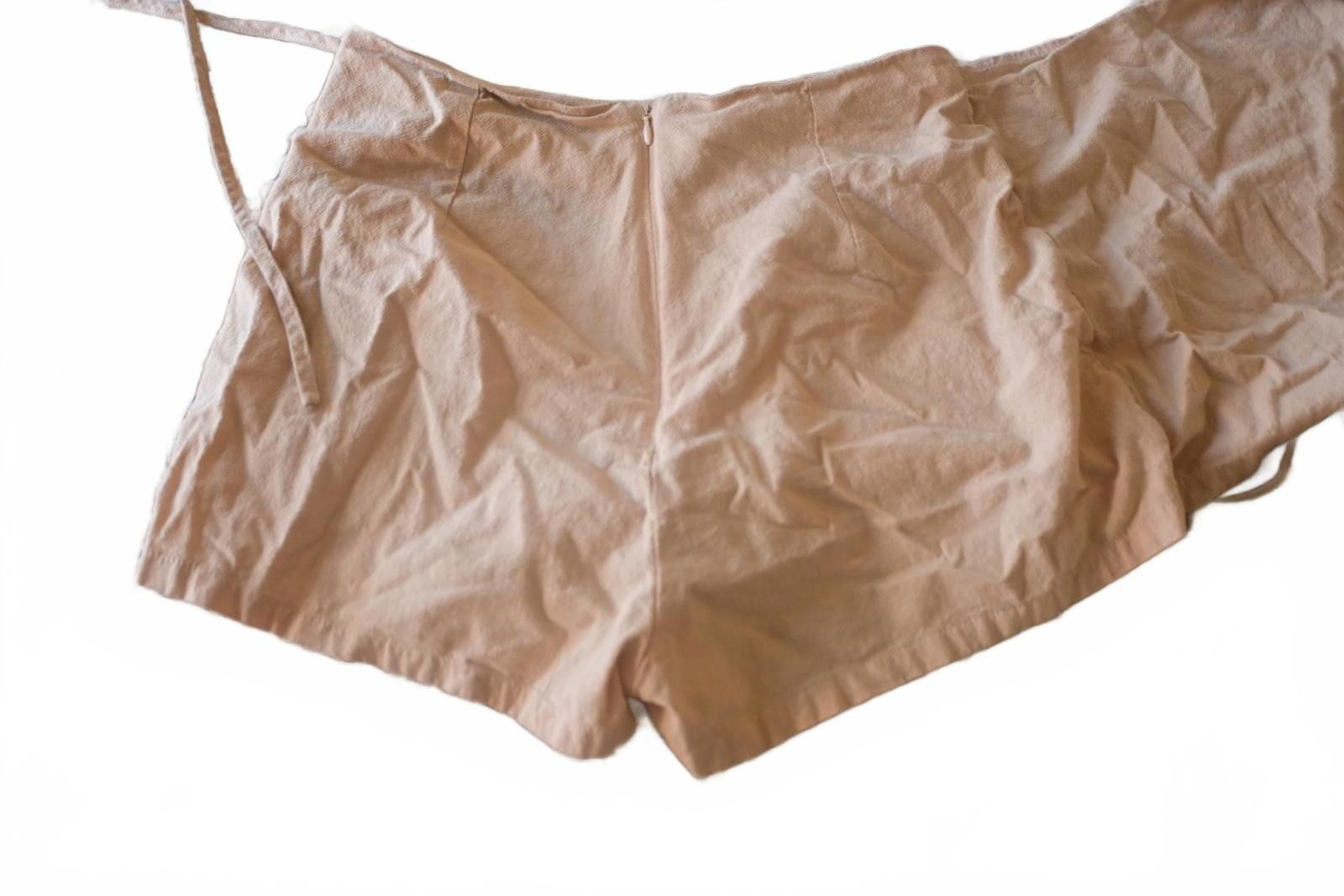 Shein SHEIN Beige Wrap Skort with Tie Waist Small Size 28" / US 6 / IT 42 - 7 Thumbnail
