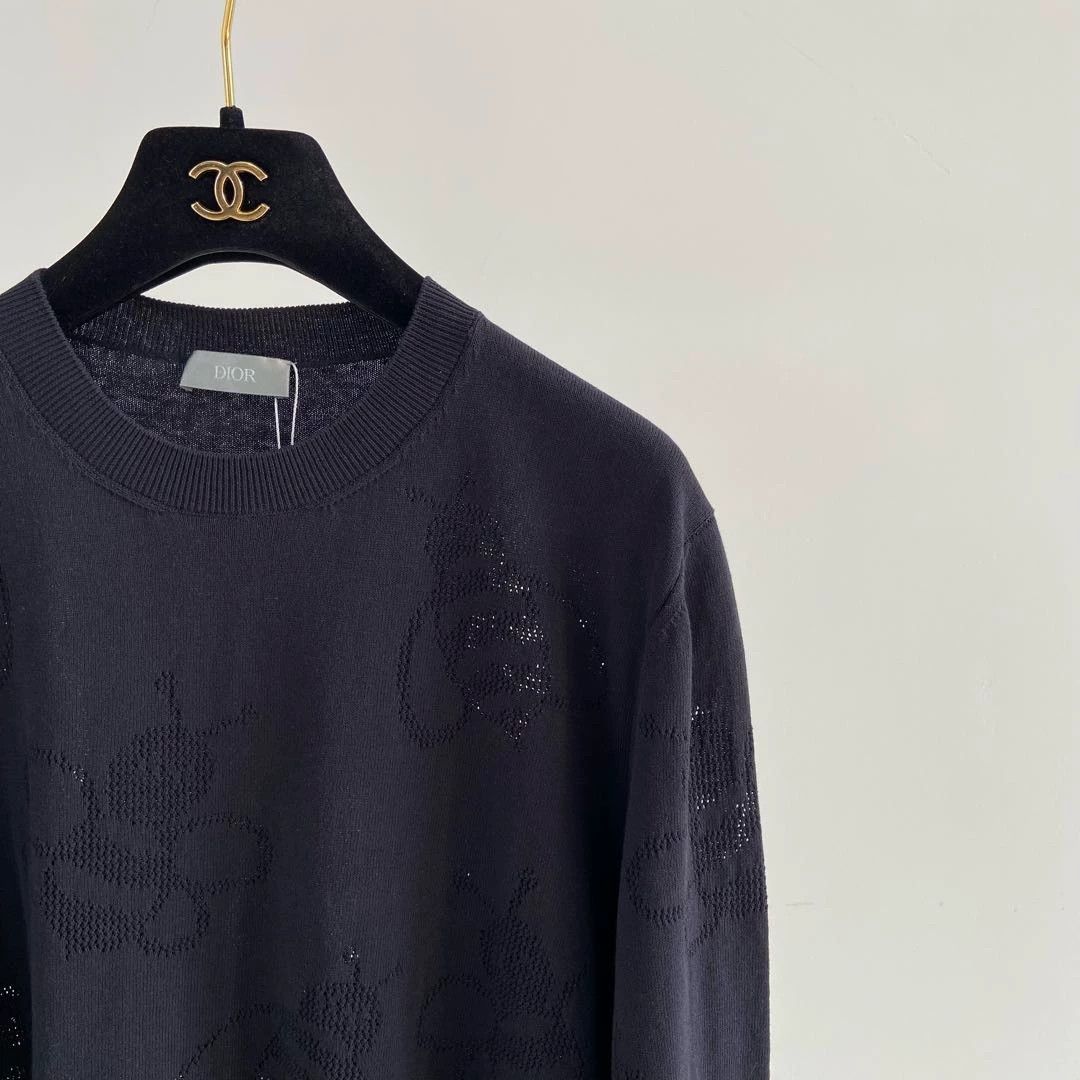 Dior Dior Bee Knit Long-Sleeve T-Shirt M Size M / US 6-8 / IT 42-44 - 3 Thumbnail