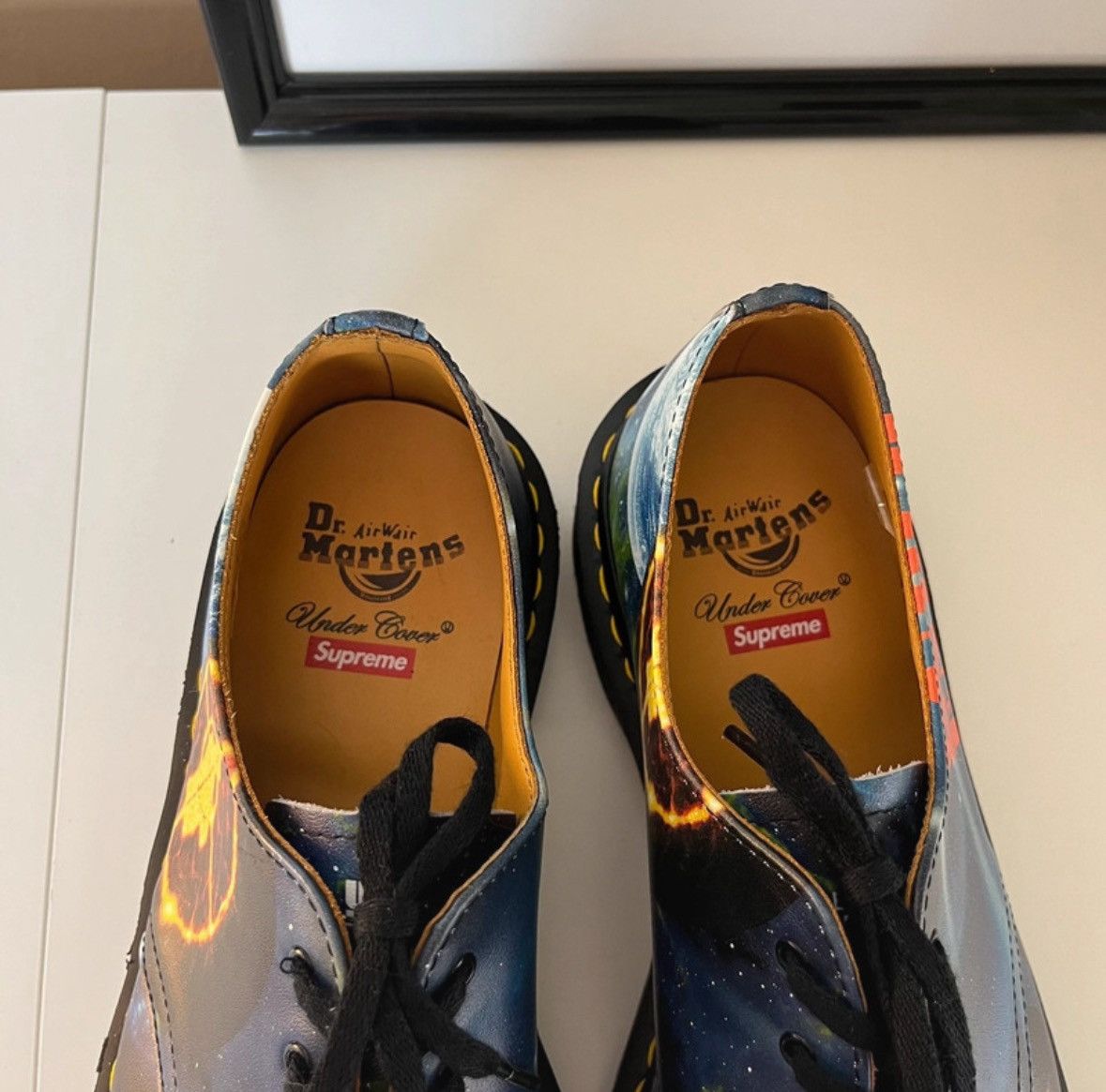 Public Enemy × Supreme × Undercover Dr Martens 3-eye x Undercover x Supreme x Public Enemy Rare Size US 10.5 / EU 43-44 - 6 Thumbnail