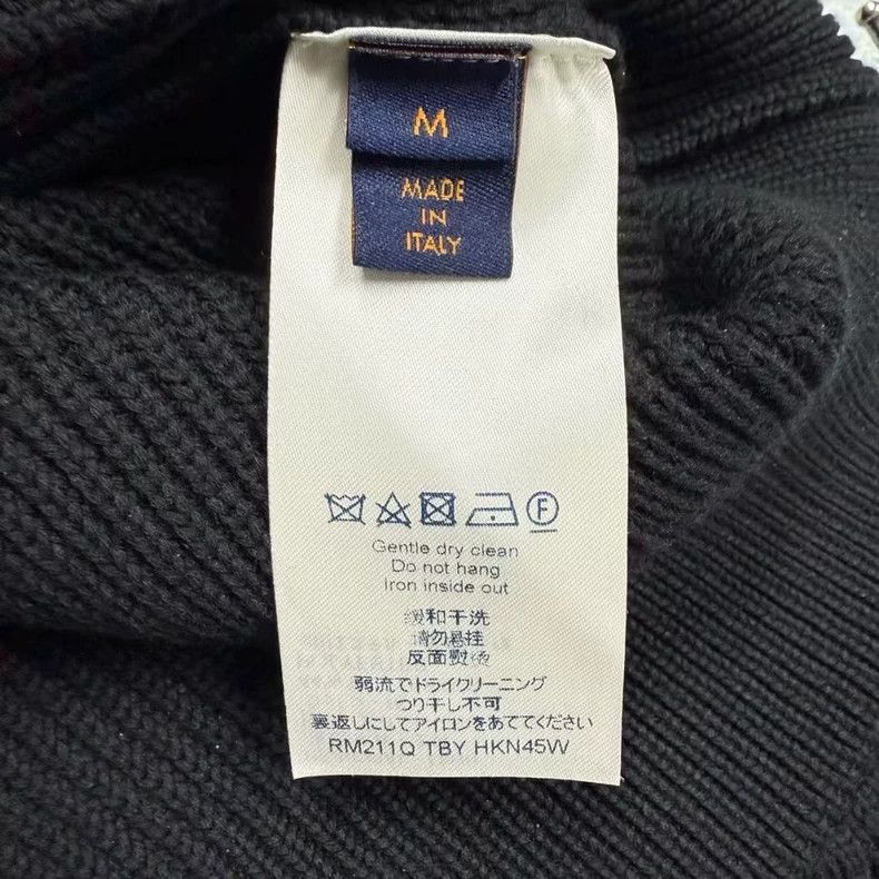 Louis Vuitton Louis Vuitton Grassy Embroidery on Back sweater 2501-Nextar Size US M / EU 48-50 / 2 - 5 Thumbnail