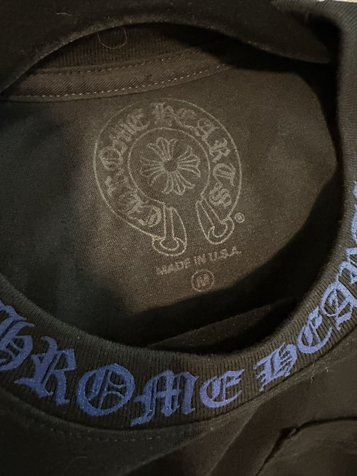 Chrome Hearts Chrome Hearts Black/Blue Neck Logo S/S Size US M / EU 48-50 / 2 - 3 Thumbnail