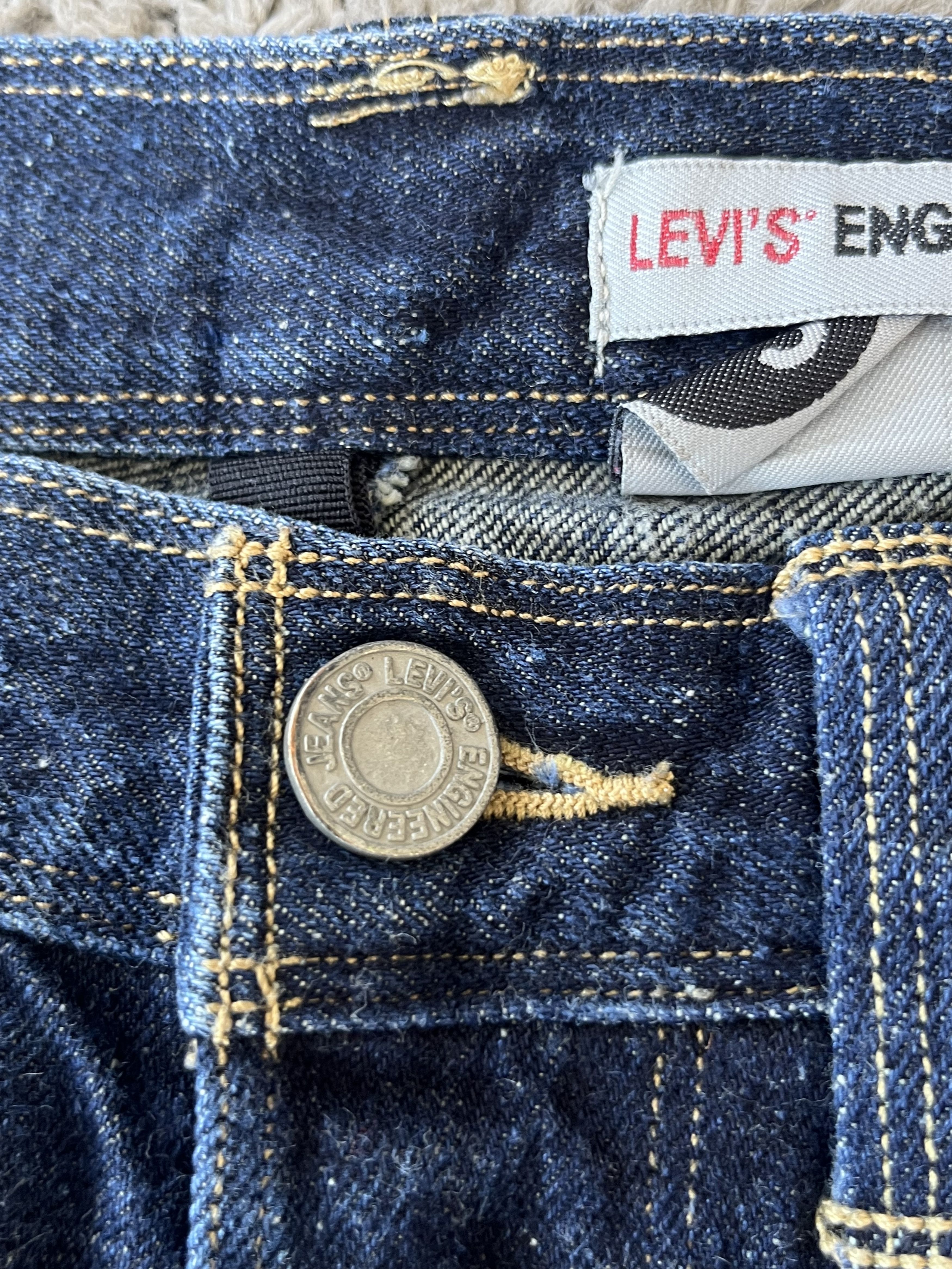 Levi's LEVI’S ENGINEERED JEANS Straight Fit Vintage Y2K Style Size US 34 / EU 50 - 14 Thumbnail