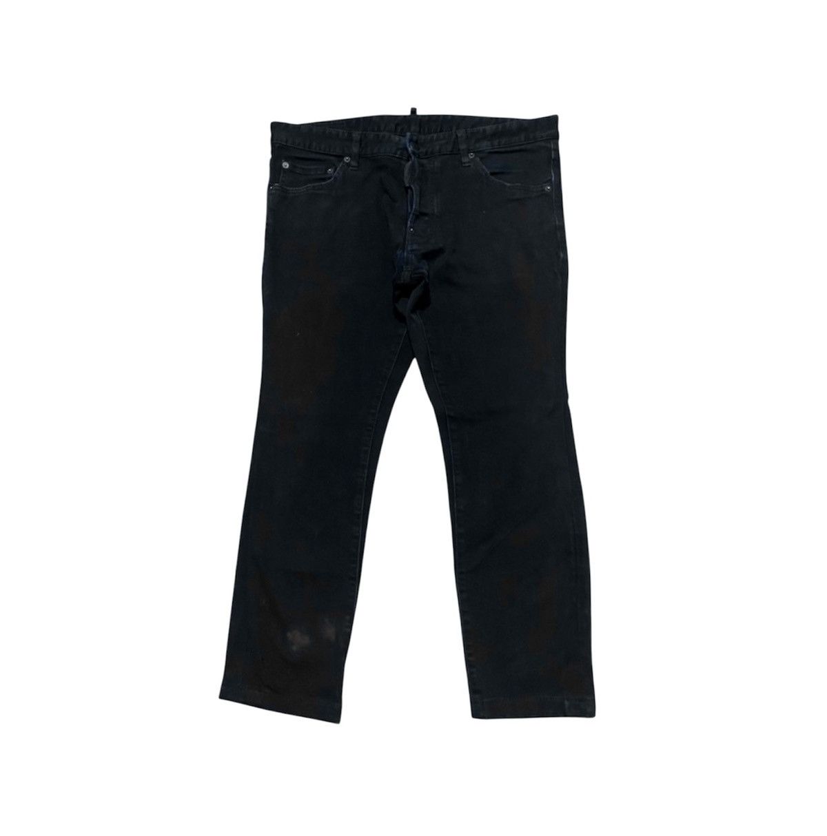 Dsquared2 Dsquared2 Black Slim Fit Stretch Spotted Jeans Denim Size US 36 / EU 52 - 1 Thumbnail
