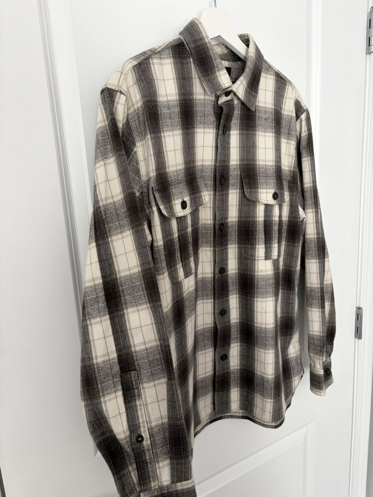Banana Republic Banana Republic Relaxed Fit Flannel Size US M / EU 48-50 / 2 - 4 Thumbnail