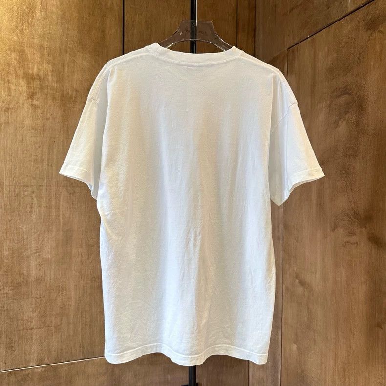 Balenciaga Balenciaga White portrait logo band short sleeves Size US M / EU 48-50 / 2 - 2 Thumbnail