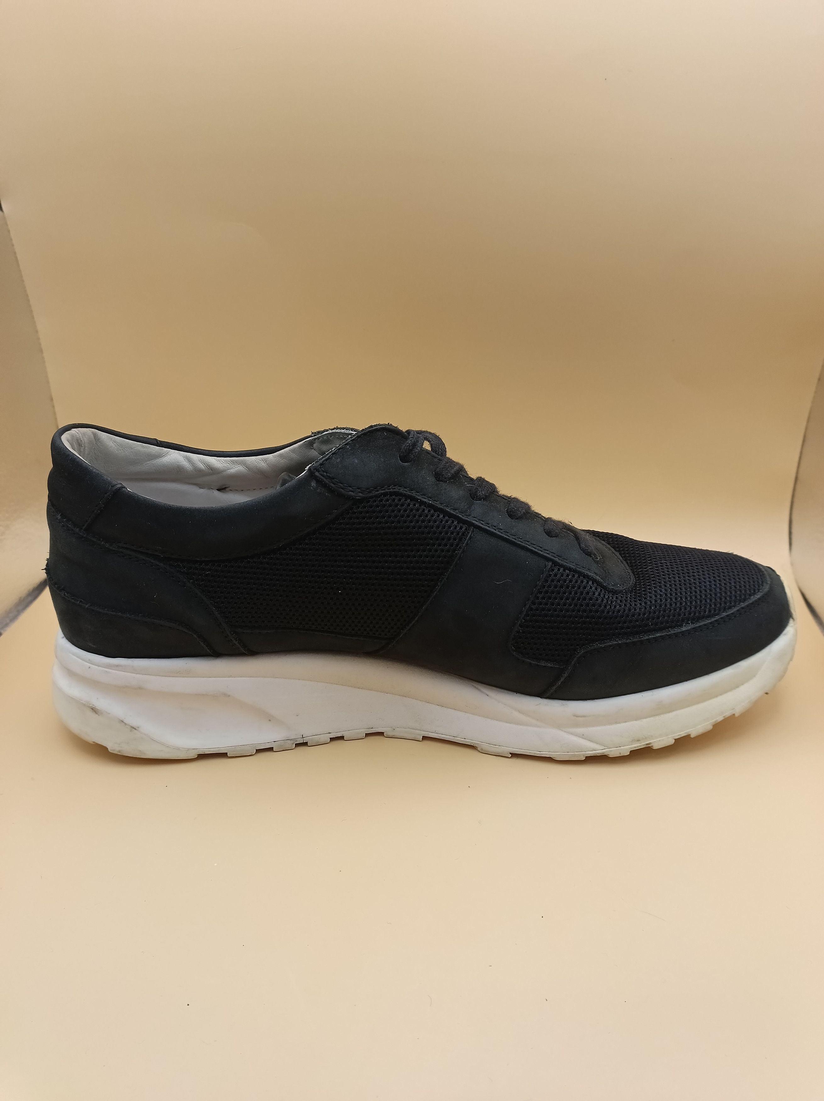 Common Projects Common Projects Black Suede/Nylon Lace Up Sneakers EU 42 Size US 9 / EU 42 - 4 Thumbnail