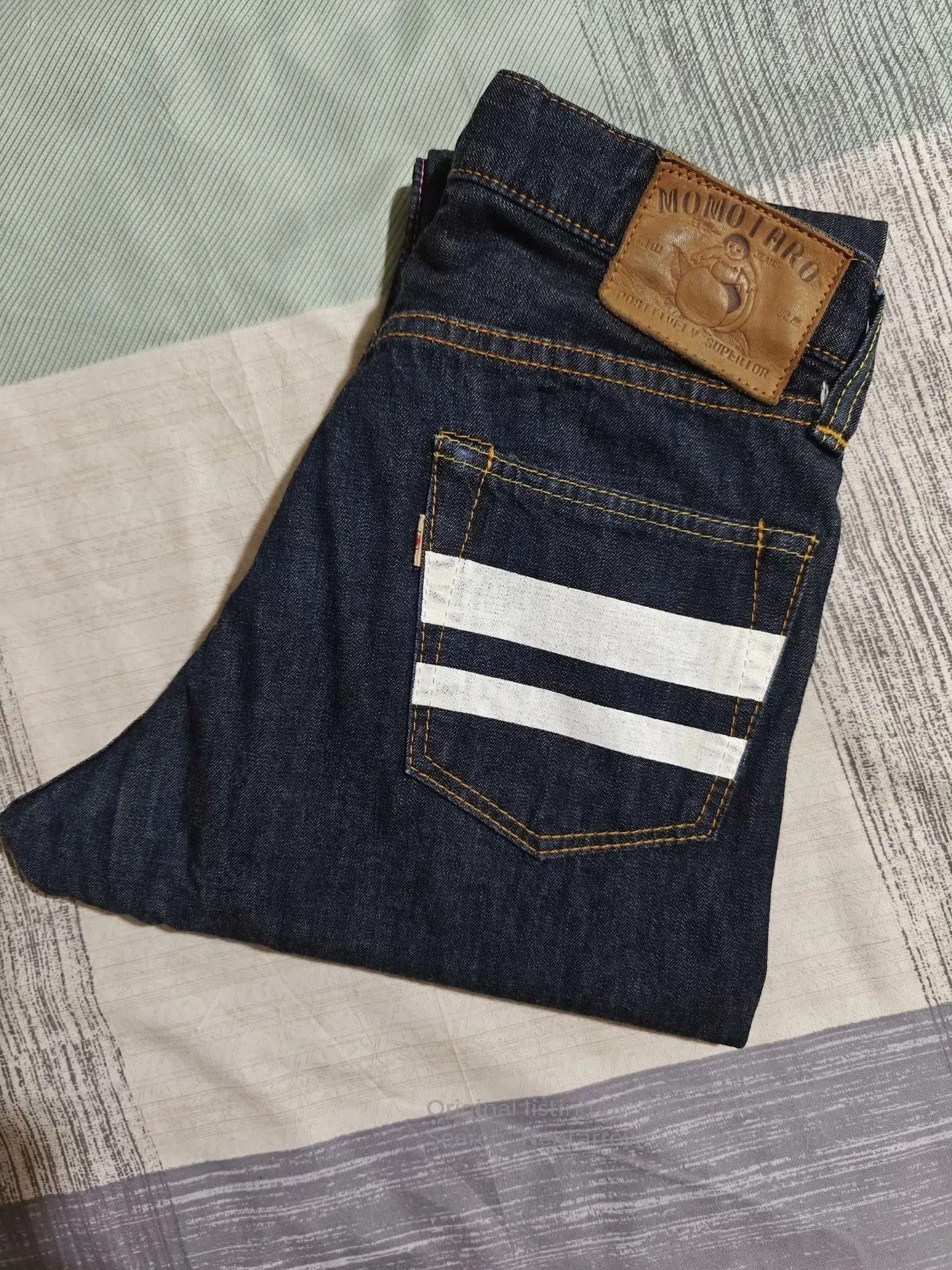 Momotaro Jeans MOMOTARO JEANS 0405 10oz Raw Denim Jeans. Size US 29 - 1 Thumbnail