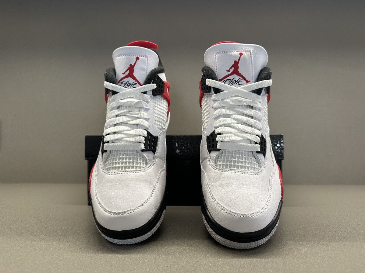 Jordan Brand Jordan 4 Retro Red Cement Size US 9 / EU 42 - 4 Thumbnail