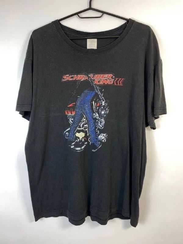 Other Vintage Rare Racing T-Shirt Moto “Schrauber King” Size L Size US L / EU 52-54 / 3 - 1 Thumbnail