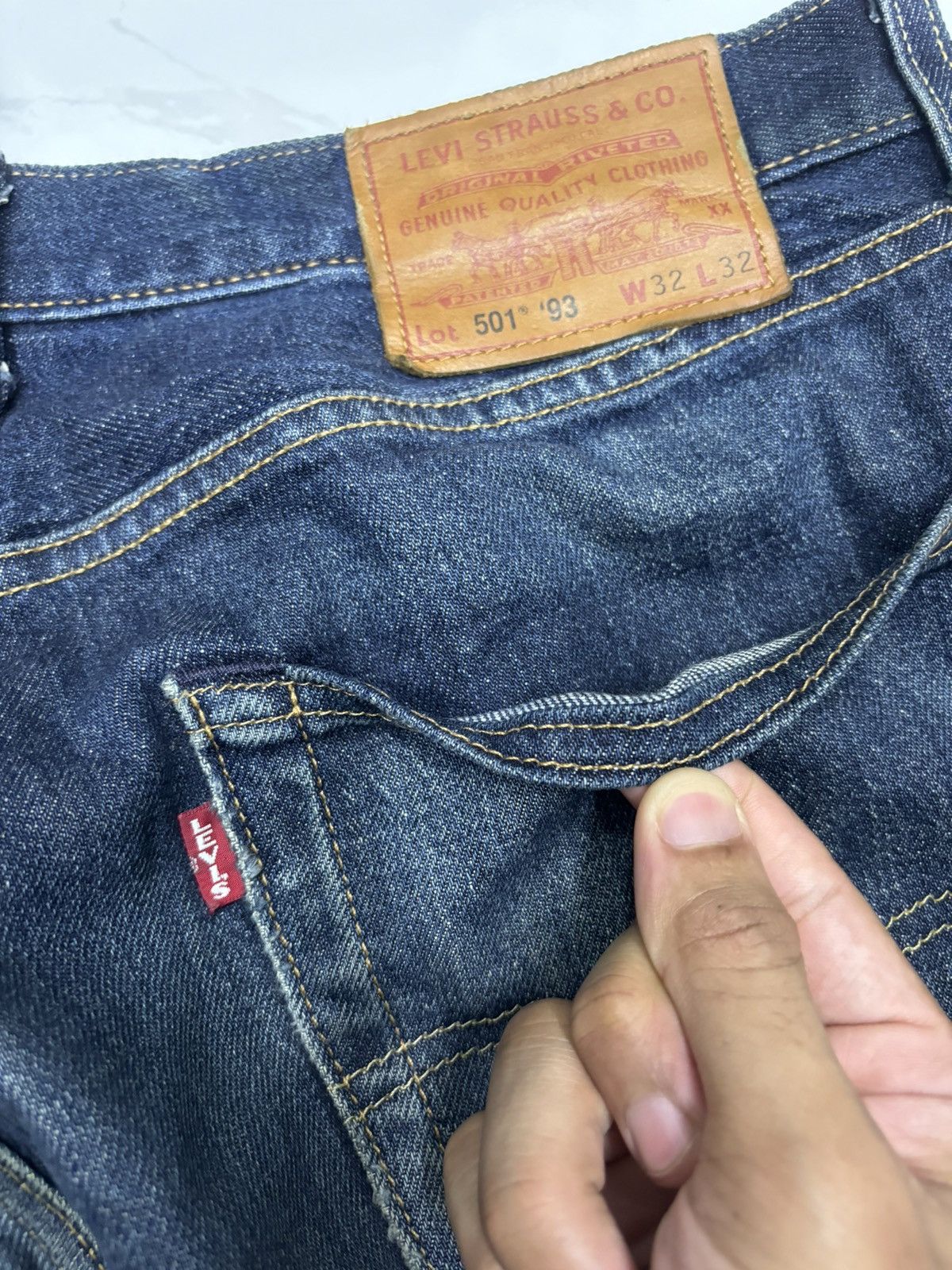 Levi's × Levi's Vintage Clothing × Vintage 🔥VINTAGE LEVIS 501 ‘93 BIG E DISTRESSED DENIM JEANS Size US 32 / EU 48 - 14 Thumbnail