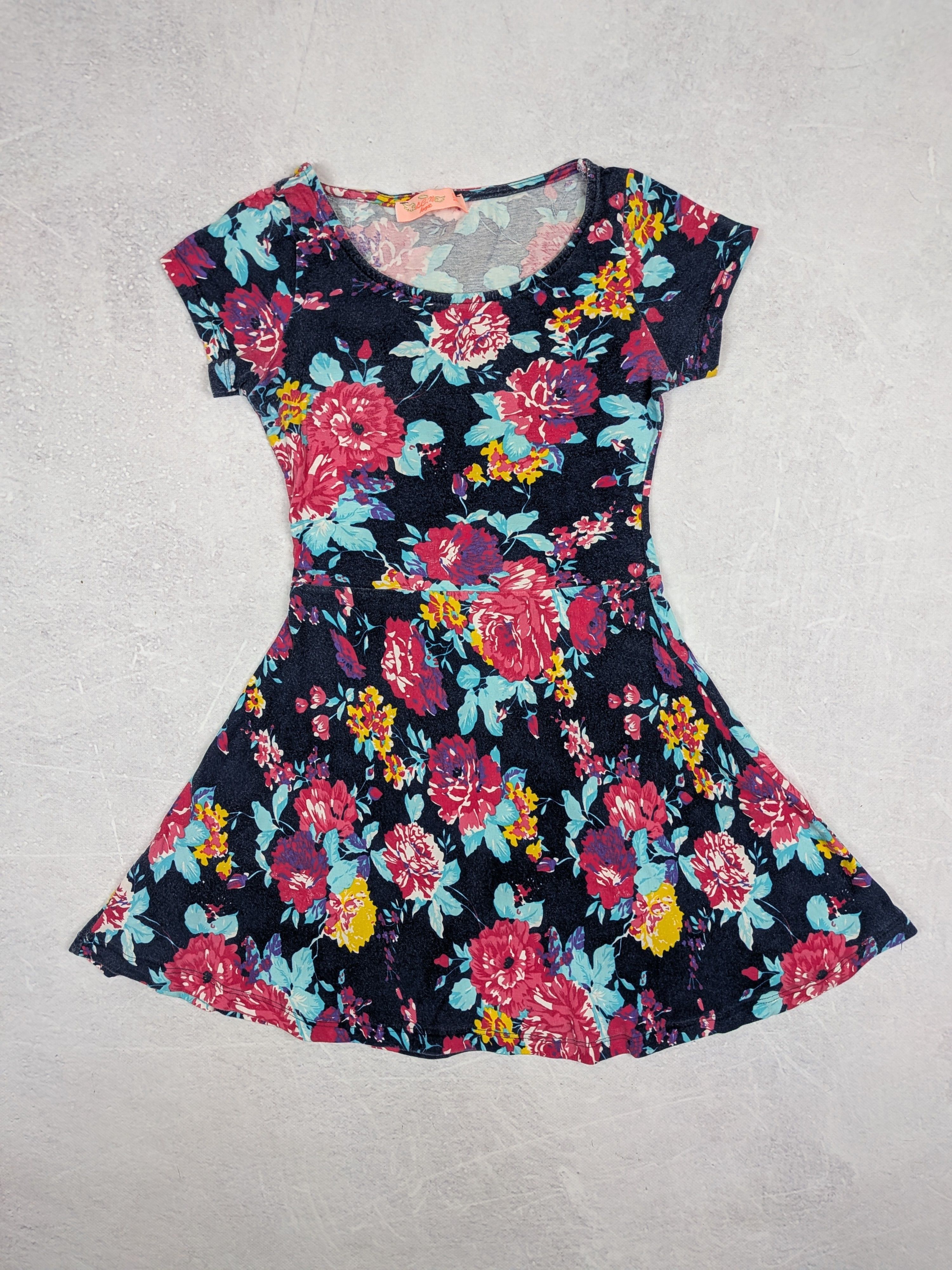 Other L.C.N. Angel Multicolor Floral Print Mini Dress Size S Size S / US 4 / IT 40 - 1 Thumbnail