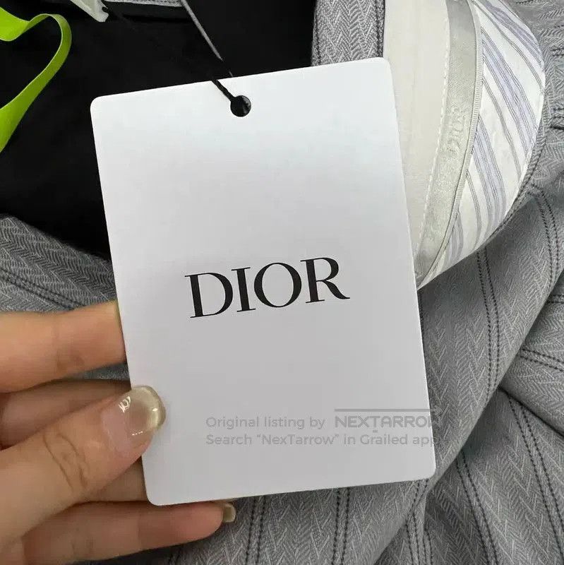 Dior Dior Men's Gray Striped Summer Shorts . Size US 30 / EU 46 - 4 Thumbnail