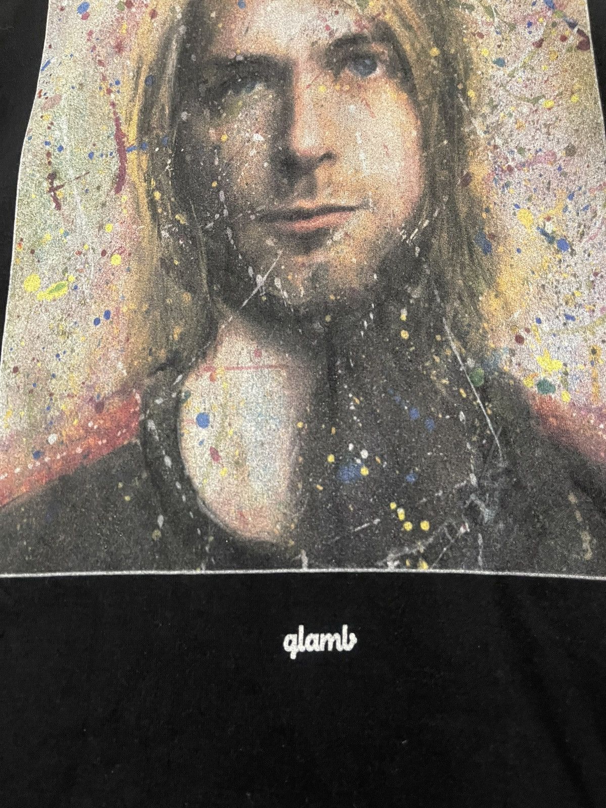 Japanese Brand Kurt Cobain Nirvana x Glamb T shirt Japanese Brand XL Rare Size US XL / EU 56 / 4 - 3 Thumbnail
