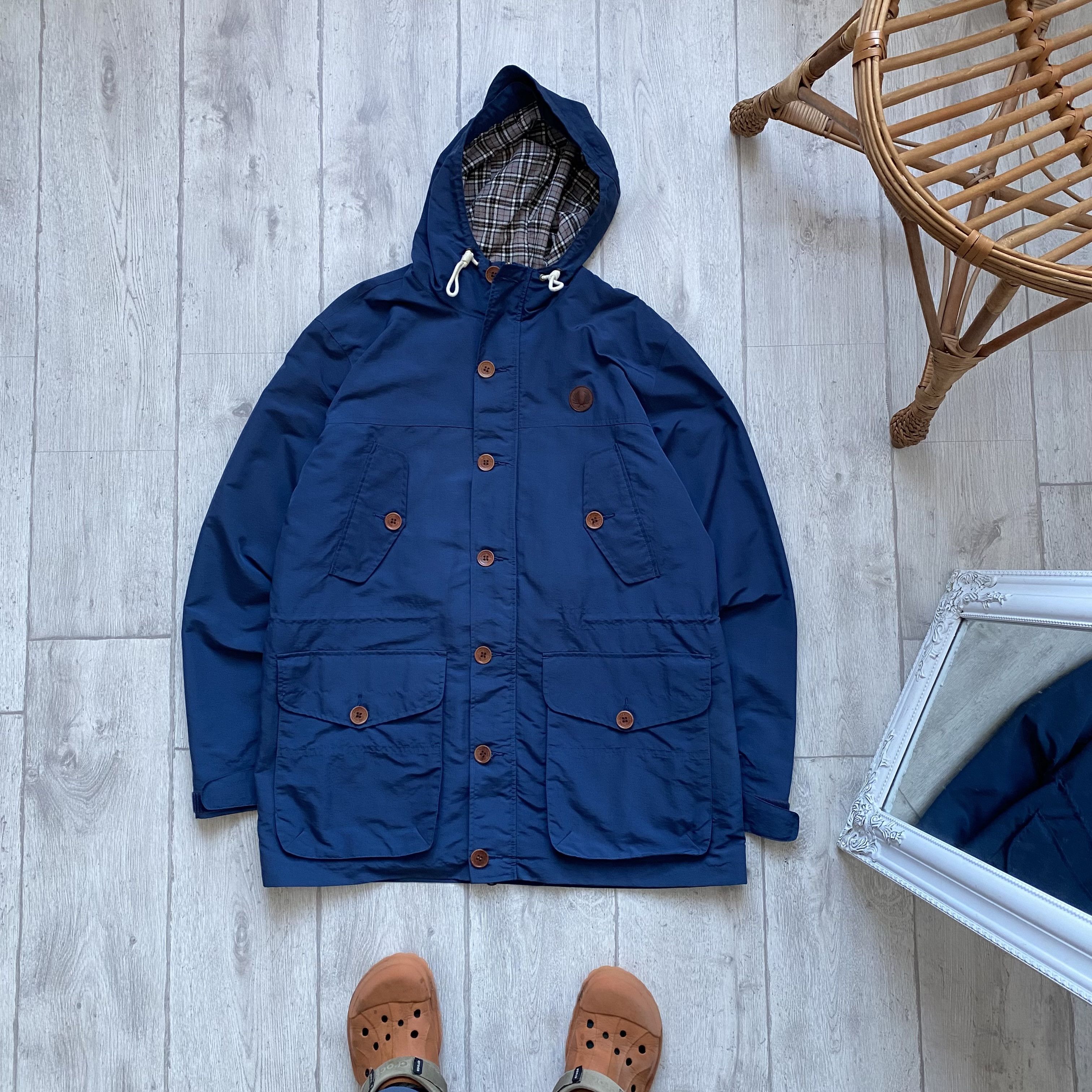 Vintage Fred Perry Nylon Parka Jacket Coats