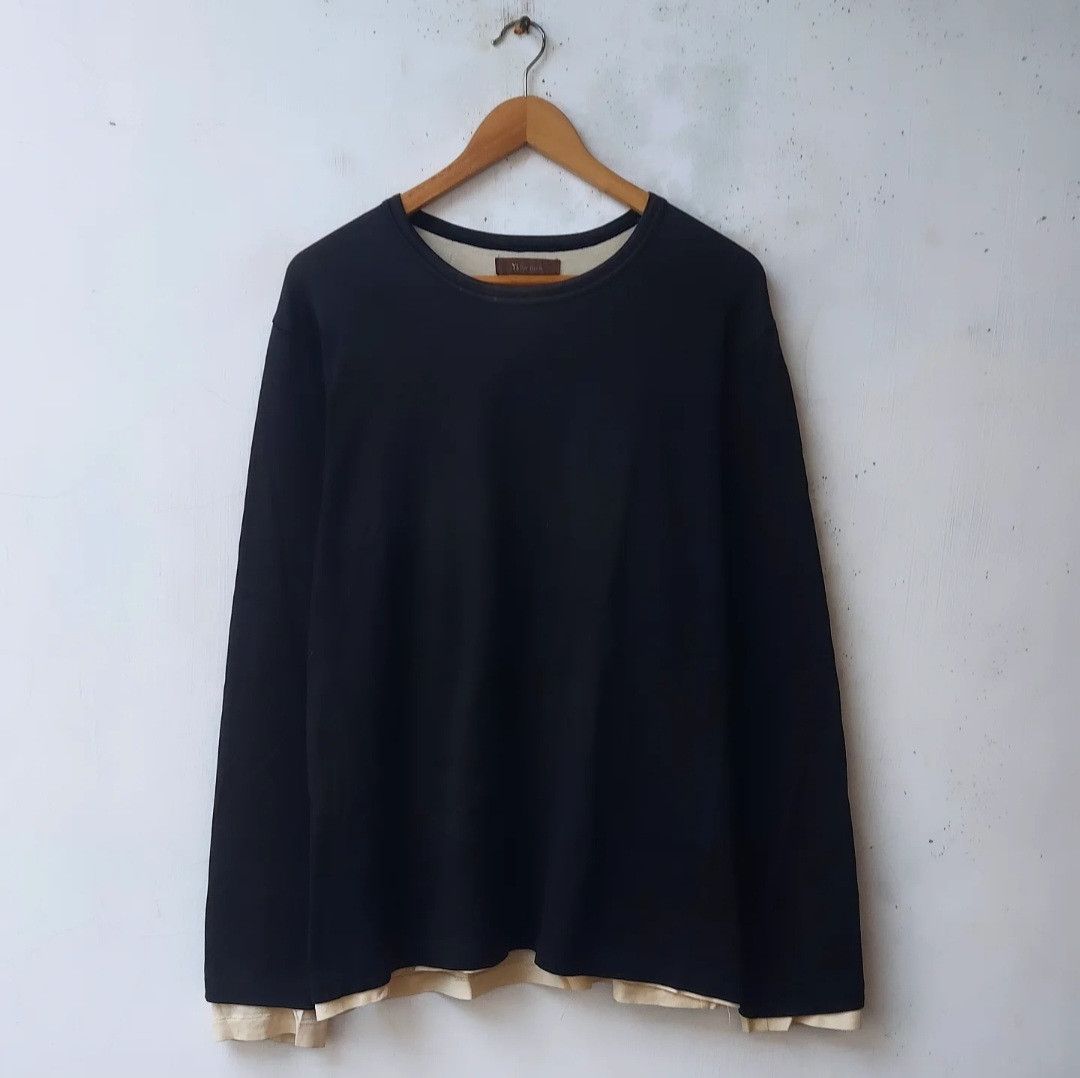 Yohji Yamamoto Vtg Y's For Men Yohji Yamamoto Double Layered Long Sleeve Size US L / EU 52-54 / 3 - 2 Thumbnail