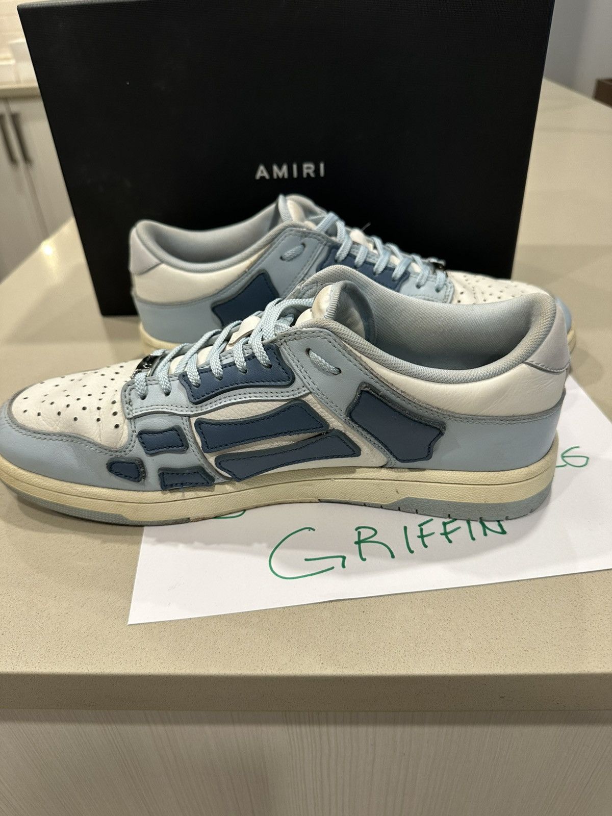 Amiri Amiri Skeleton Low Top Sneaker Size 12 Size US 12 / EU 45 - 8 Thumbnail