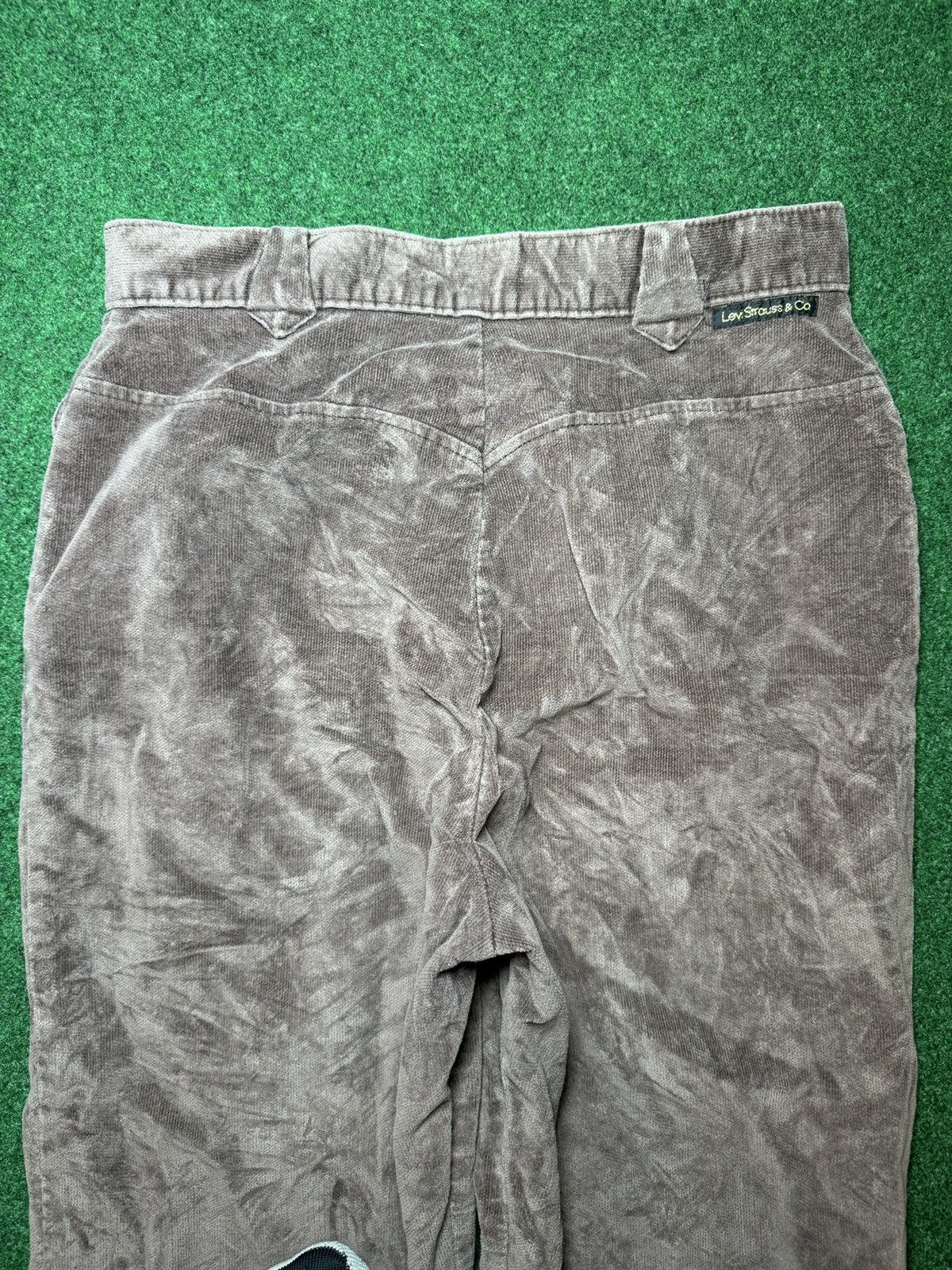 Levi's Vintage Clothing × Vintage Vintage 70s Levi’s Velvet Corduroy Velour Straight Leg Pants Size 30" / US 8 / IT 44 - 9 Thumbnail