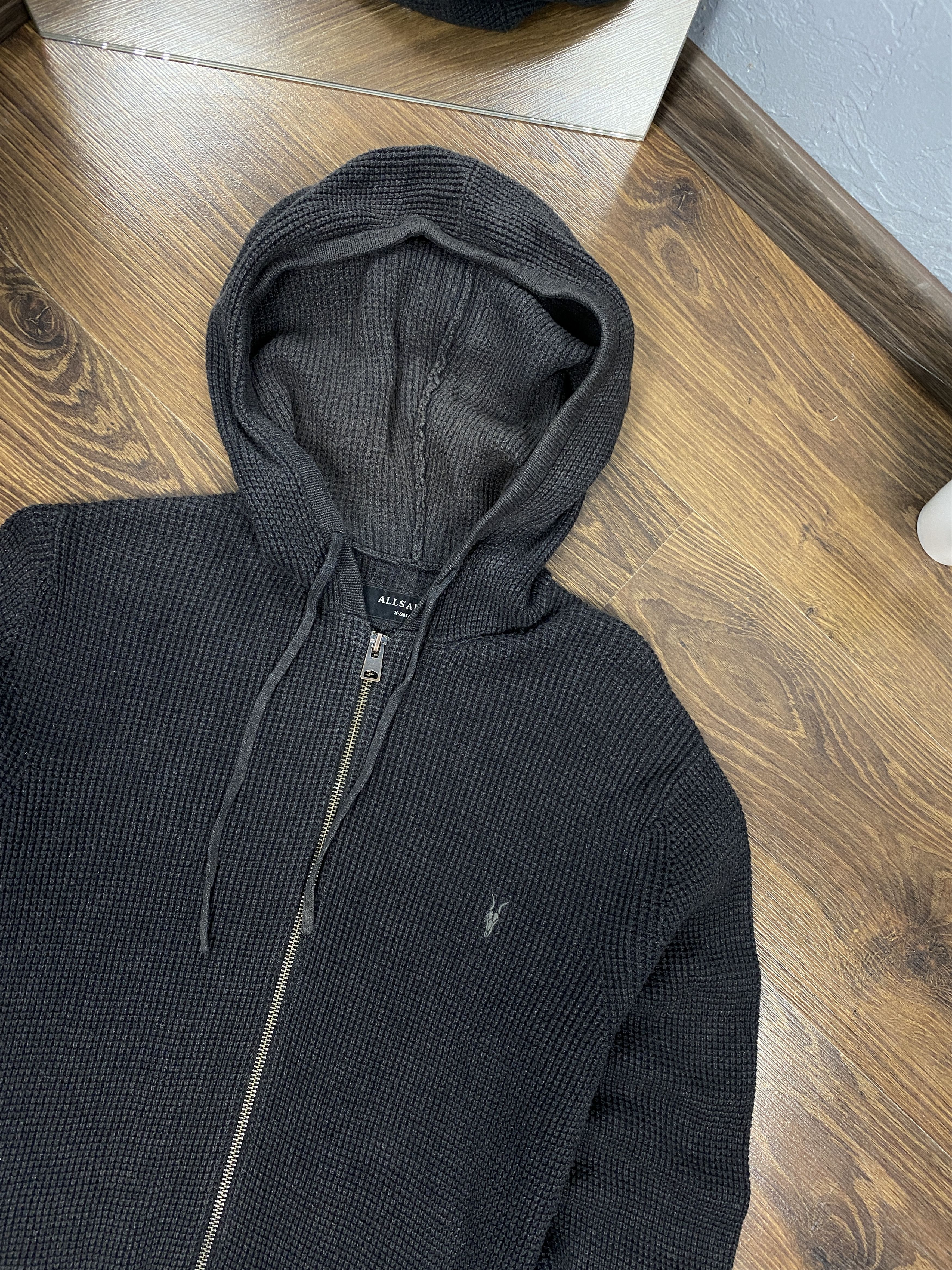 Allsaints Allsaints vintage knit zip hoodie y2k Size US XS / EU 42 / 0 - 2 Thumbnail
