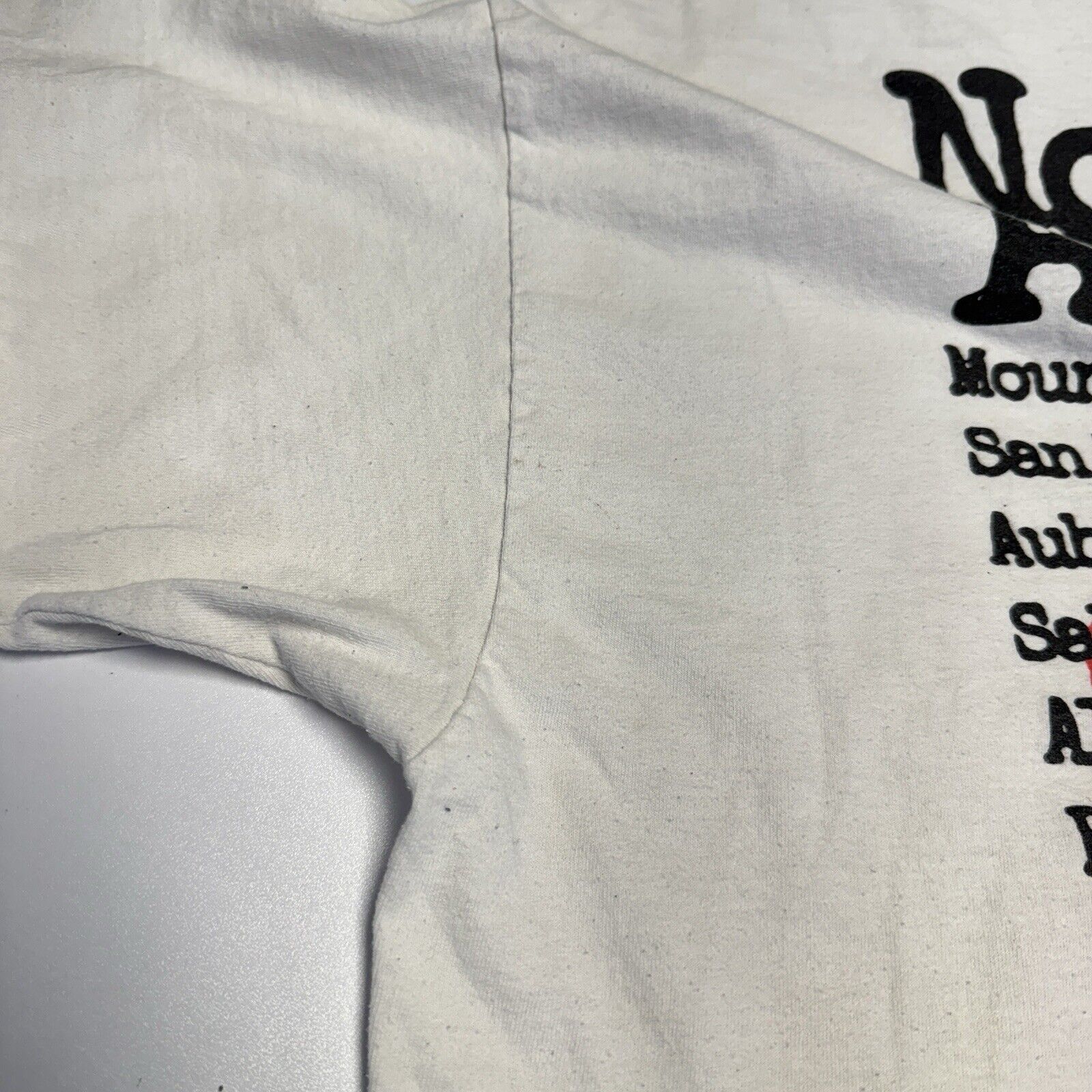 Band Tees Knotfest Roadshow 2019 Tour T Shirt Mens 2XL White Short Sle Size US XXL / EU 58 / 5 - 8 Thumbnail