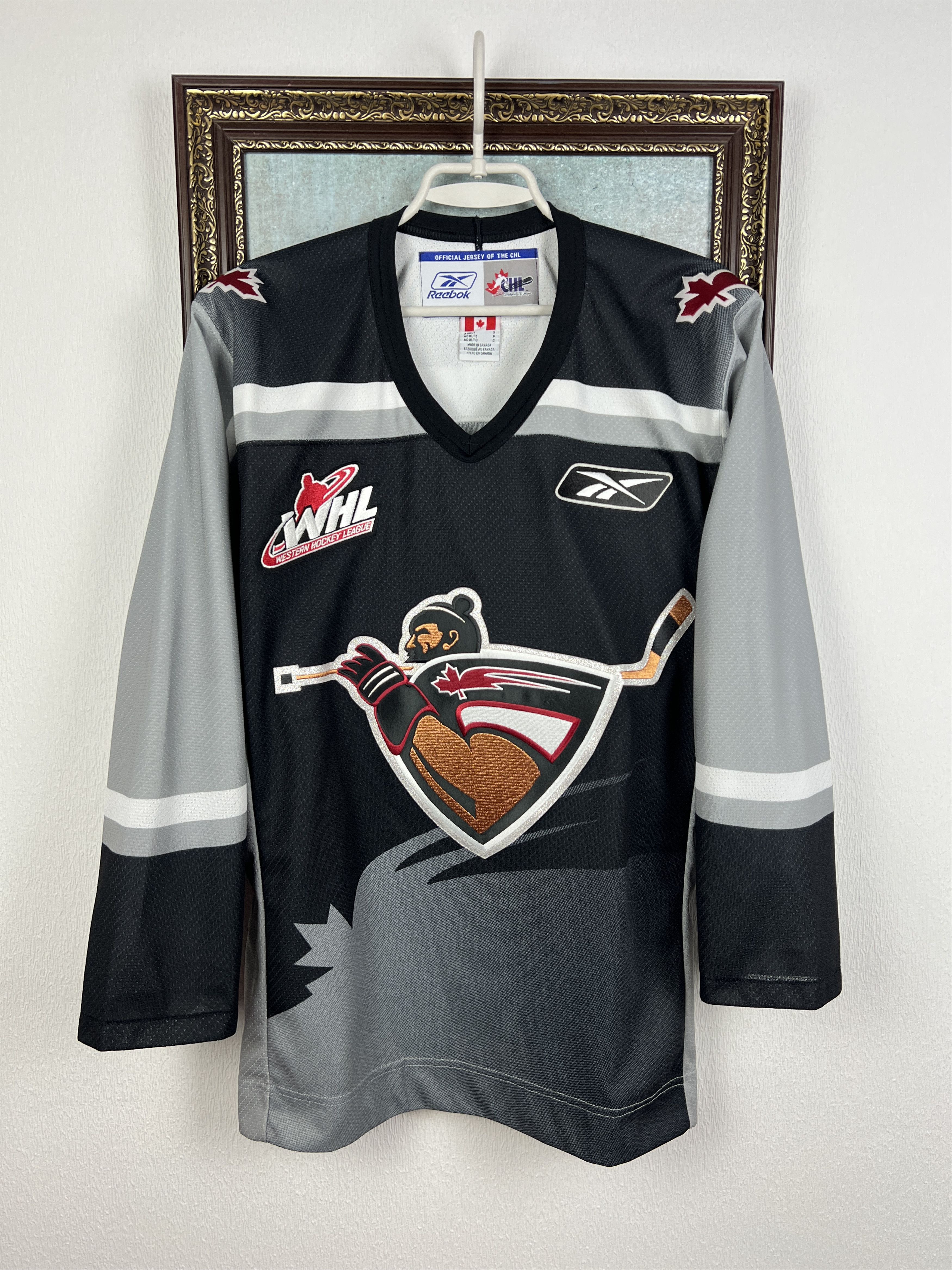 Reebok Vintage Vancouver Giants WHL Ice Hockey Jersey Trikot Shirt Size US S / EU 44-46 / 1 - 1 Thumbnail