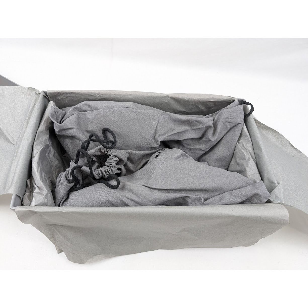 Balenciaga o1rshd1 Q:3 / Allover Logo Furry Slide in Black/White Size US 8 / EU 41 - 21 Thumbnail