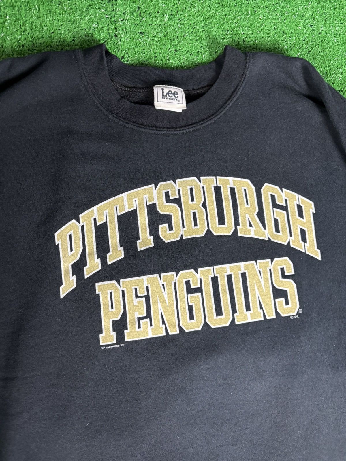 NHL × Vintage Vintage Y2K Pittsburgh Penguins Crewneck Sweatshirt Size US XL / EU 56 / 4 - 3 Thumbnail