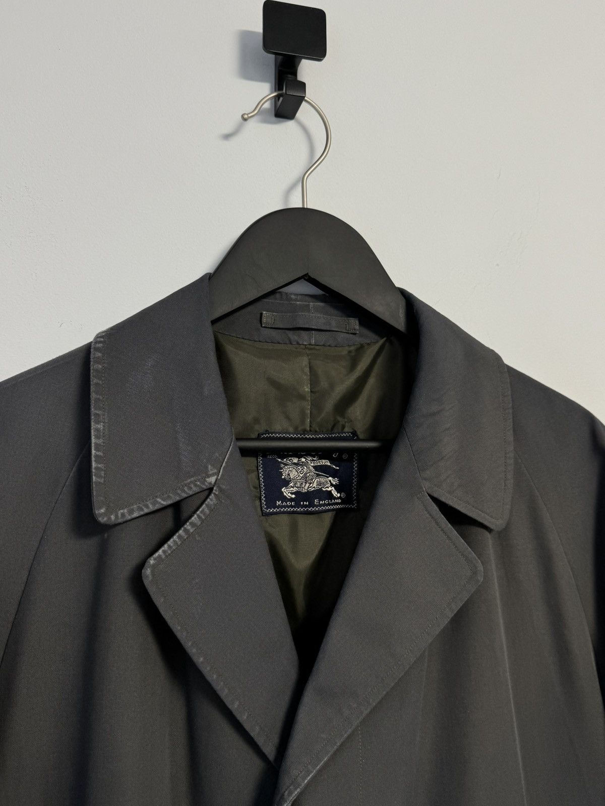 Burberry Prorsum Burberrys Prorsum Vintage Trench Coat Olive Green Mac Jacket Size US M / EU 48-50 / 2 - 6 Thumbnail