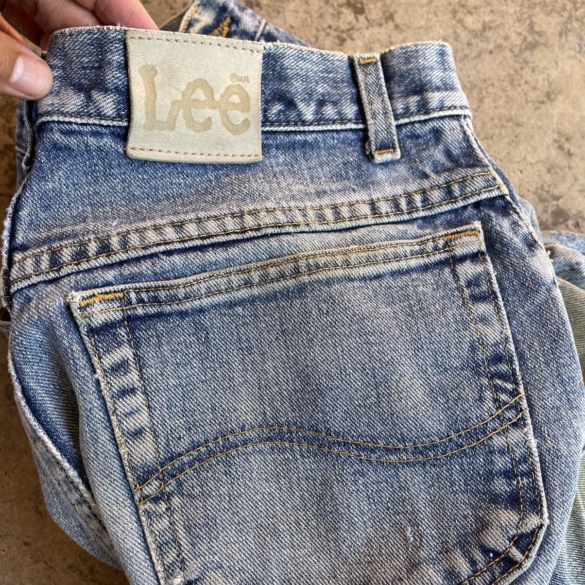 Lee 🔥Vintage Lee Stoned Washed Ripped Distress Denim Jeans Size US 32 / EU 48 - 12 Thumbnail