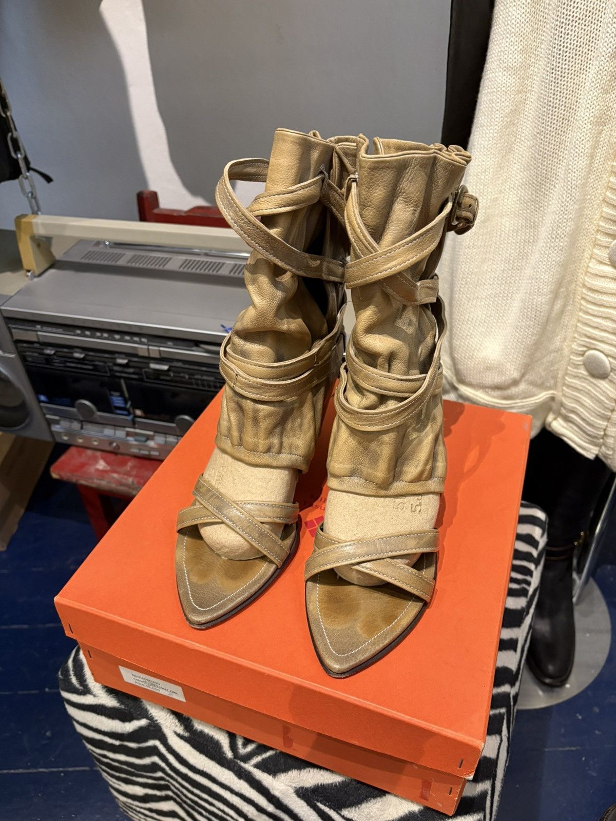 Maison MIHARA YASUHIRO Maison Miharayasuhiro Heels Size US 8.5 / IT 38.5 - 1 Thumbnail