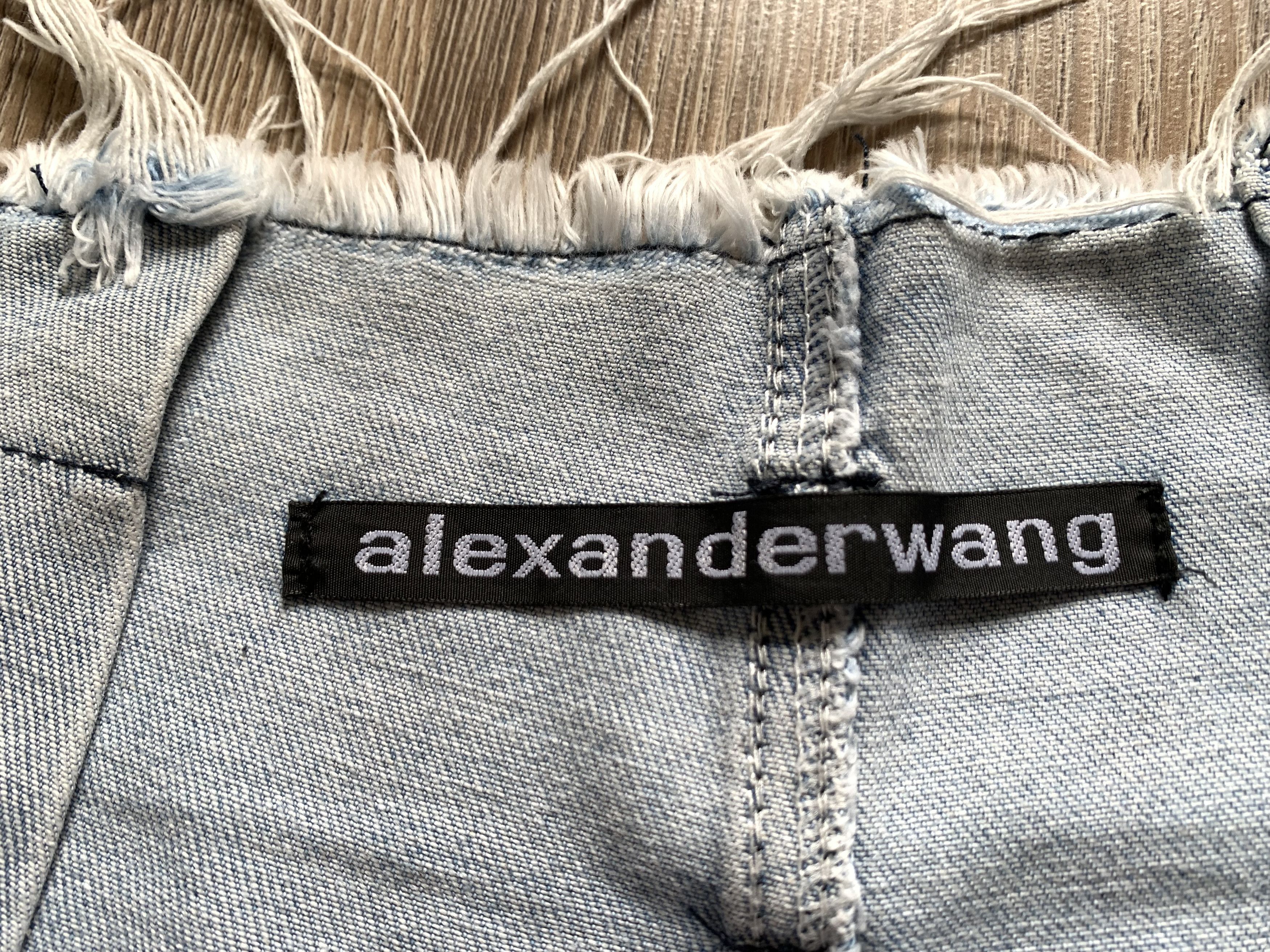 Alexander Wang × Denime Vintage Alexander Wang Mini Denime Shorts Size 26" / US 2 / IT 38 - 6 Thumbnail