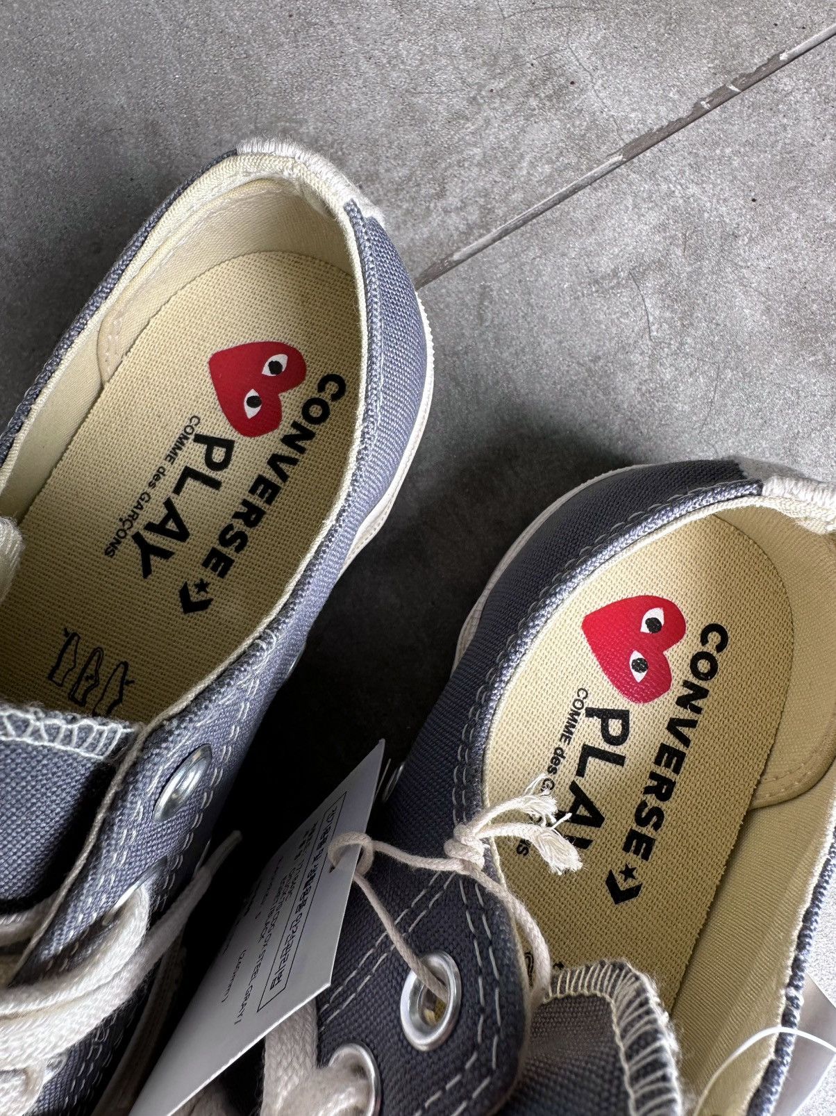Comme des Garcons PLAY × Converse CDG PLAY x CONVERSE LOW CHUCK TAILOR 70 Size US 7 / IT 37 - 9 Thumbnail