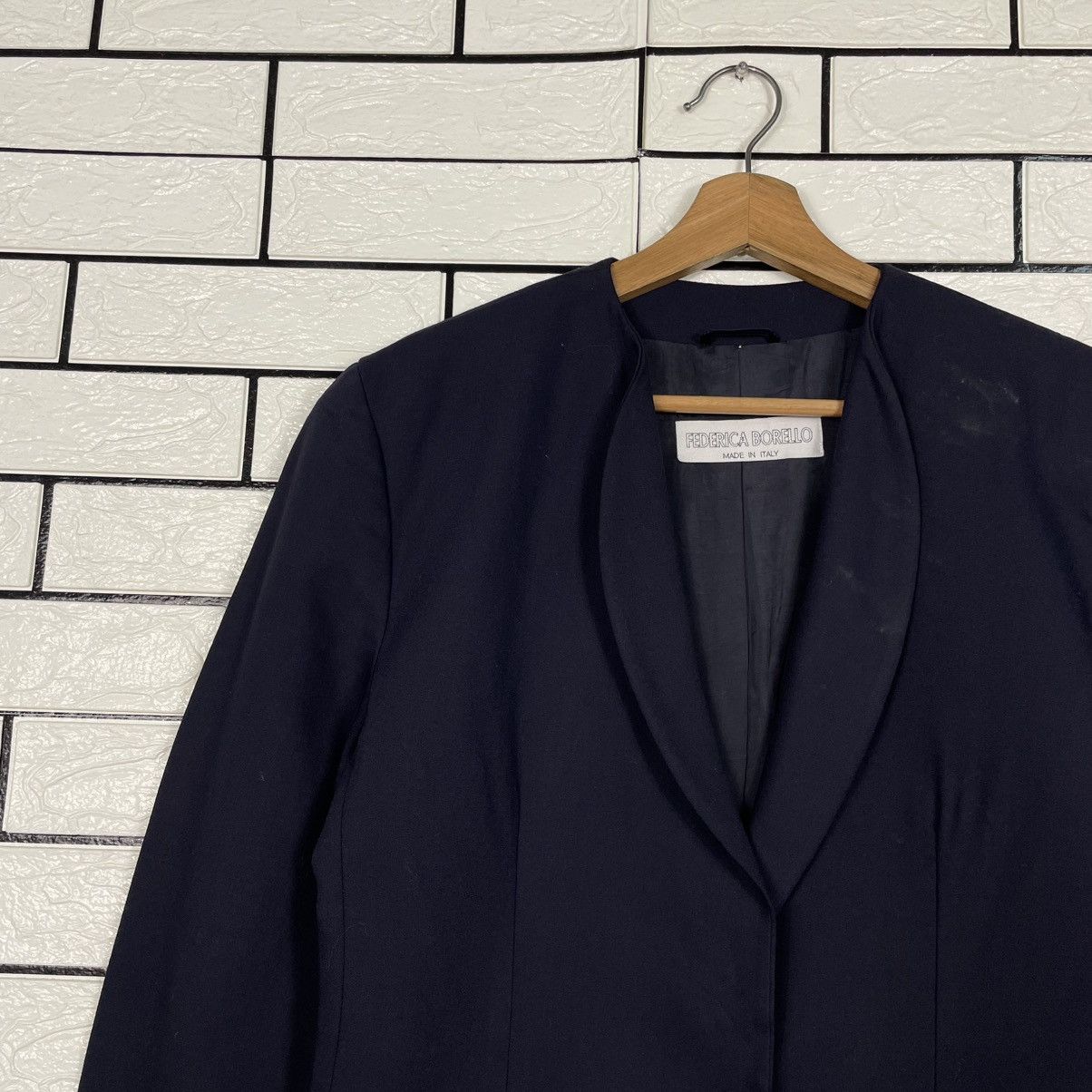 Other Federica Borello Wool Jacket Size M / US 6-8 / IT 42-44 - 6 Thumbnail
