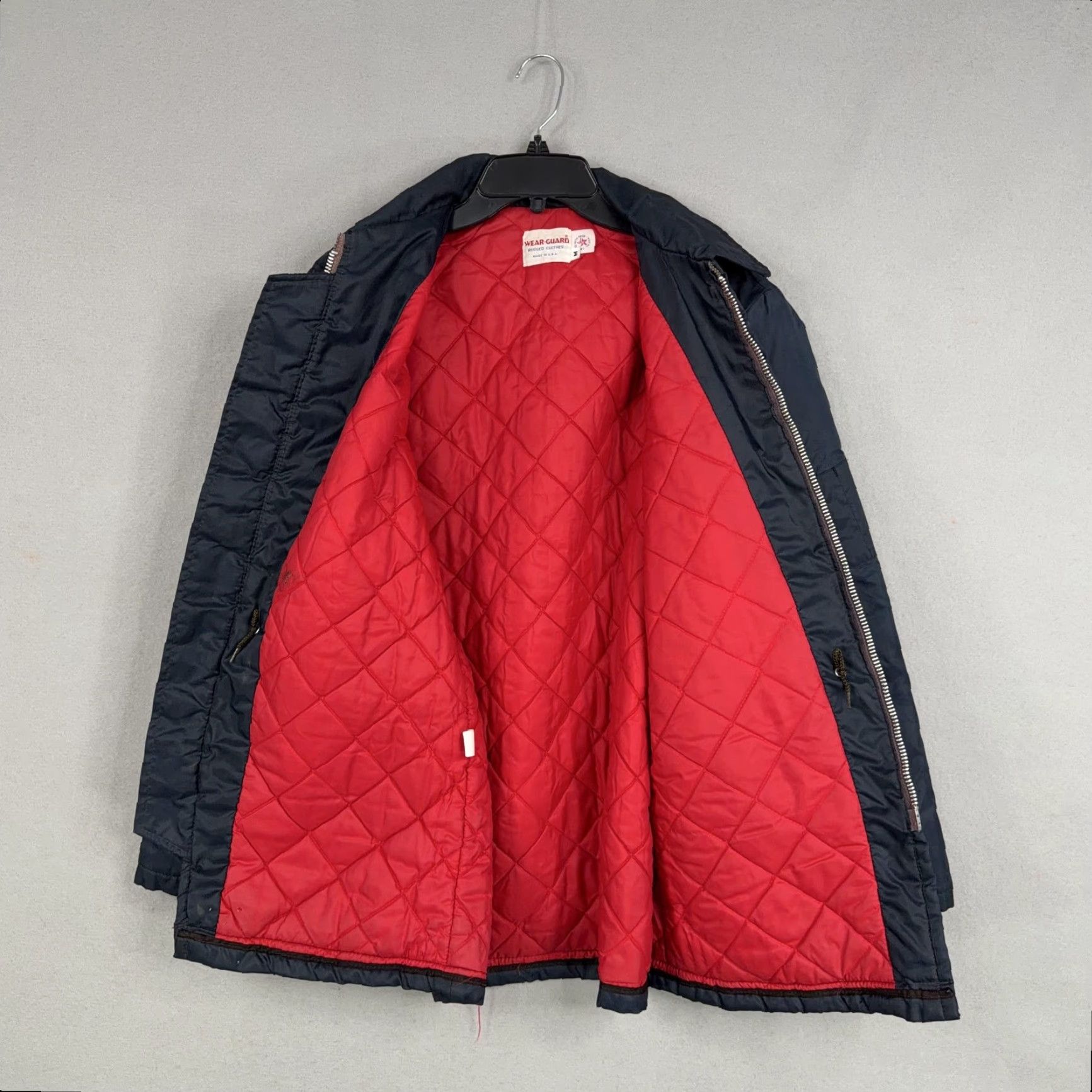 Vintage VINTAGE Wear-Guard Jacket Mens Medium Blue Quilted Lined Work Coat 80s Size US M / EU 48-50 / 2 - 5 Thumbnail