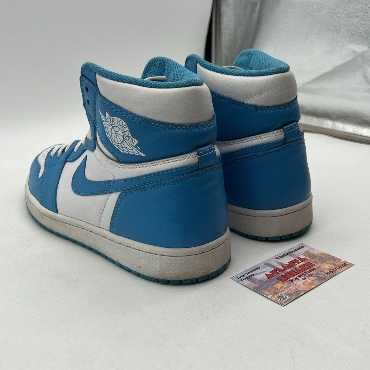 Nike Air Jordan 1 Hight unc Size US 10 / EU 43 - 4 Thumbnail