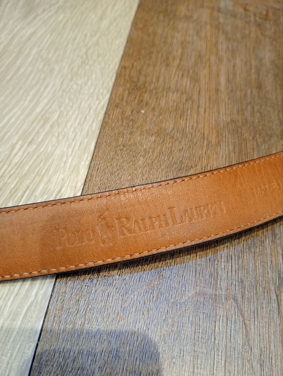 Polo Ralph Lauren POLO RALPH LAUREN LEATHER BELT Size ONE SIZE - 4 Thumbnail
