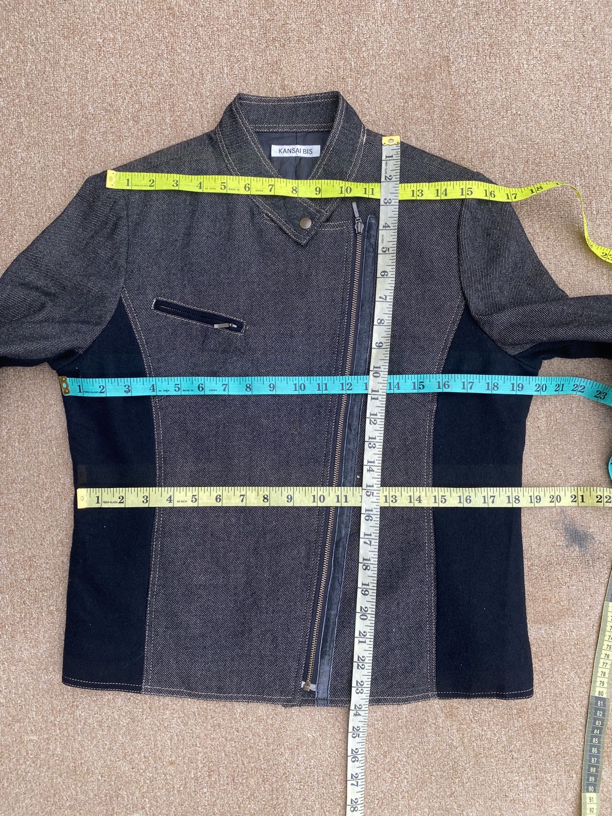 Kansai Yamamoto × Vintage Vintage kansai bis by kansai yamamoto zipper jacket Size L / US 10 / IT 46 - 8 Thumbnail
