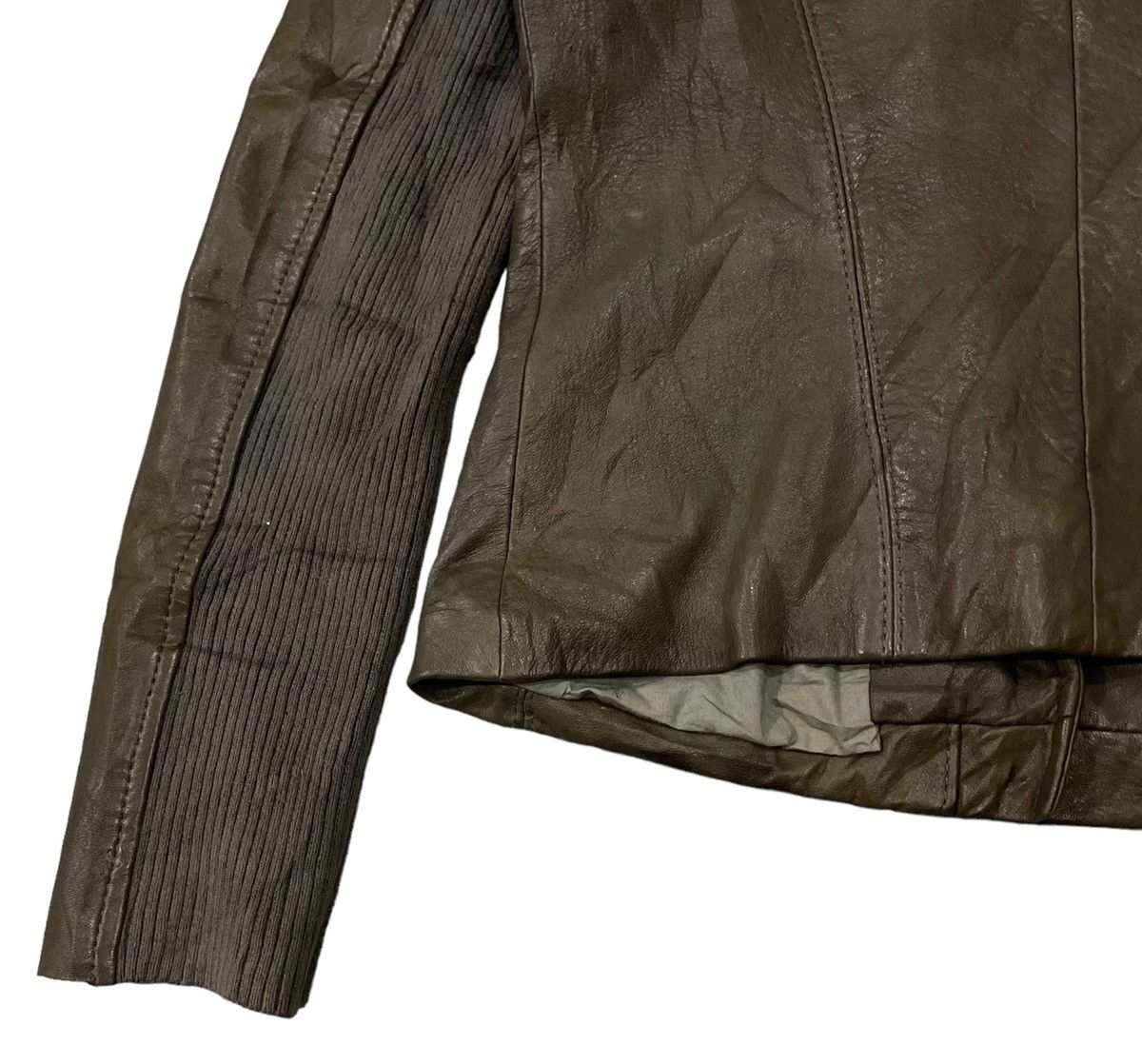 Zadig & Voltaire Vintage Zadig & Voltaire Lukas Lamb Leather Jacket Size XS / US 0-2 / IT 36-38 - 12 Thumbnail