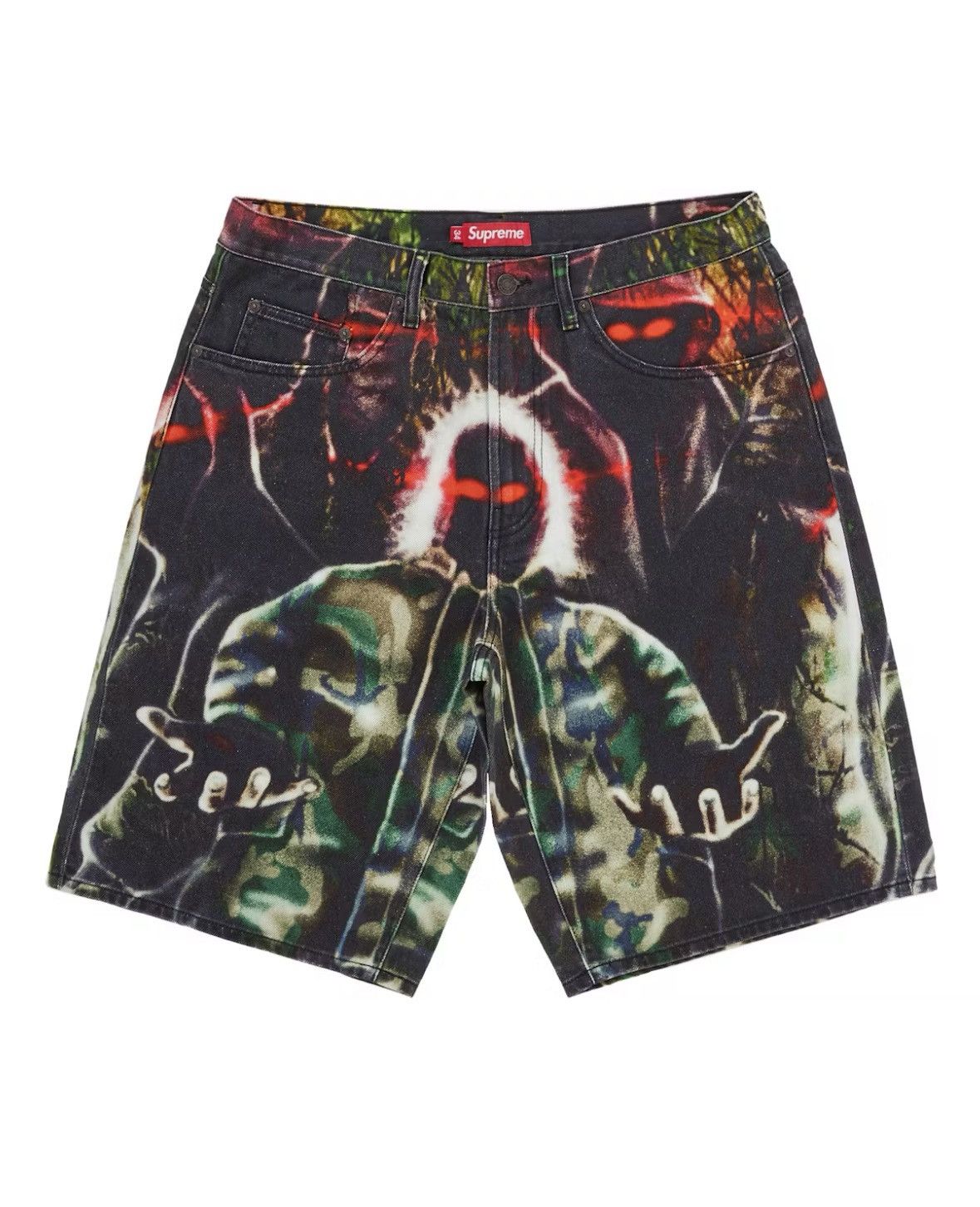 Supreme Supreme Shadows Baggy Denim Shorts Art Dealer 36 SS26