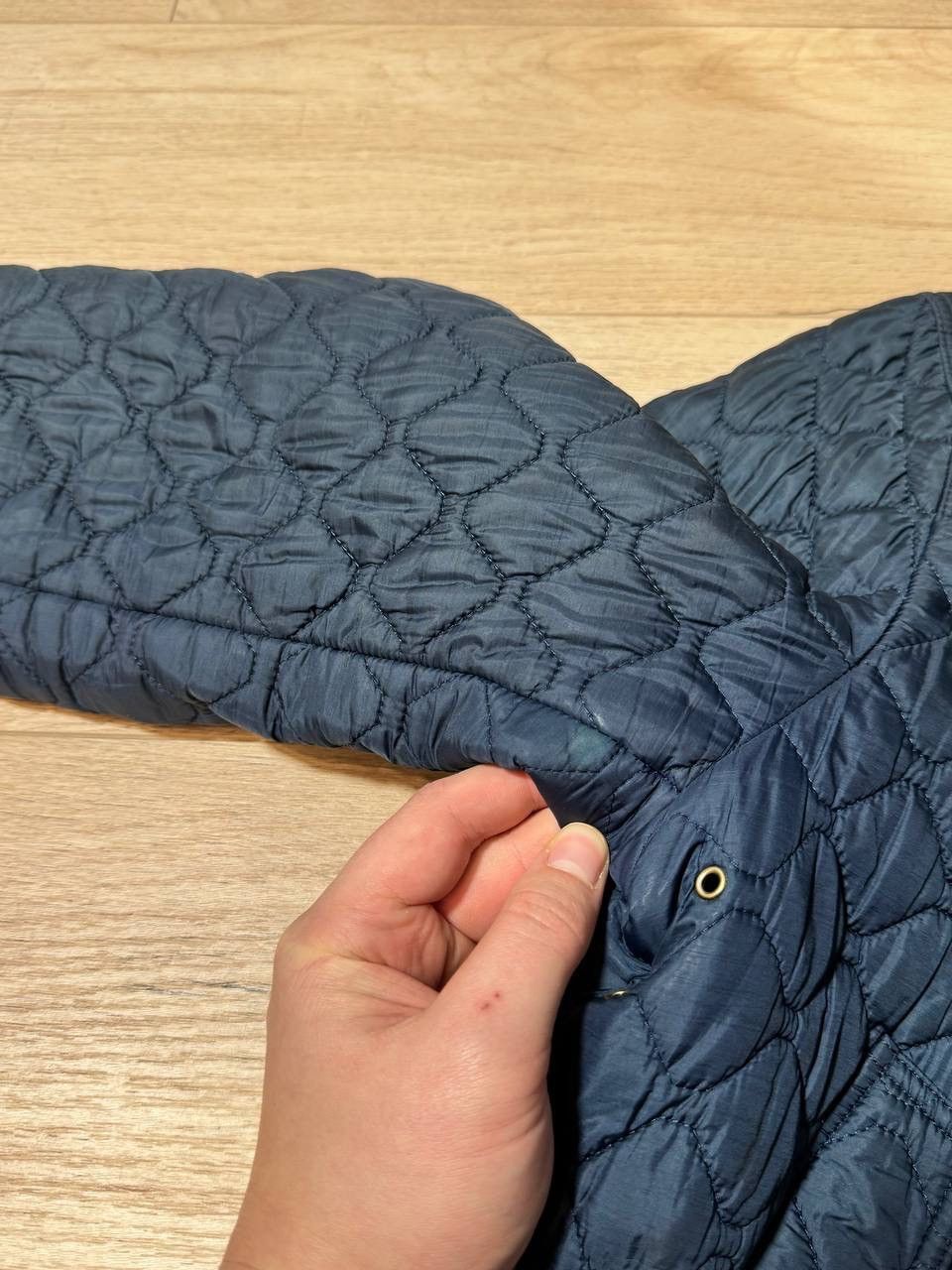 Burberry Burberry London Mens’s XL Blue Qualited Jacket Bomber Size US XL / EU 56 / 4 - 7 Thumbnail